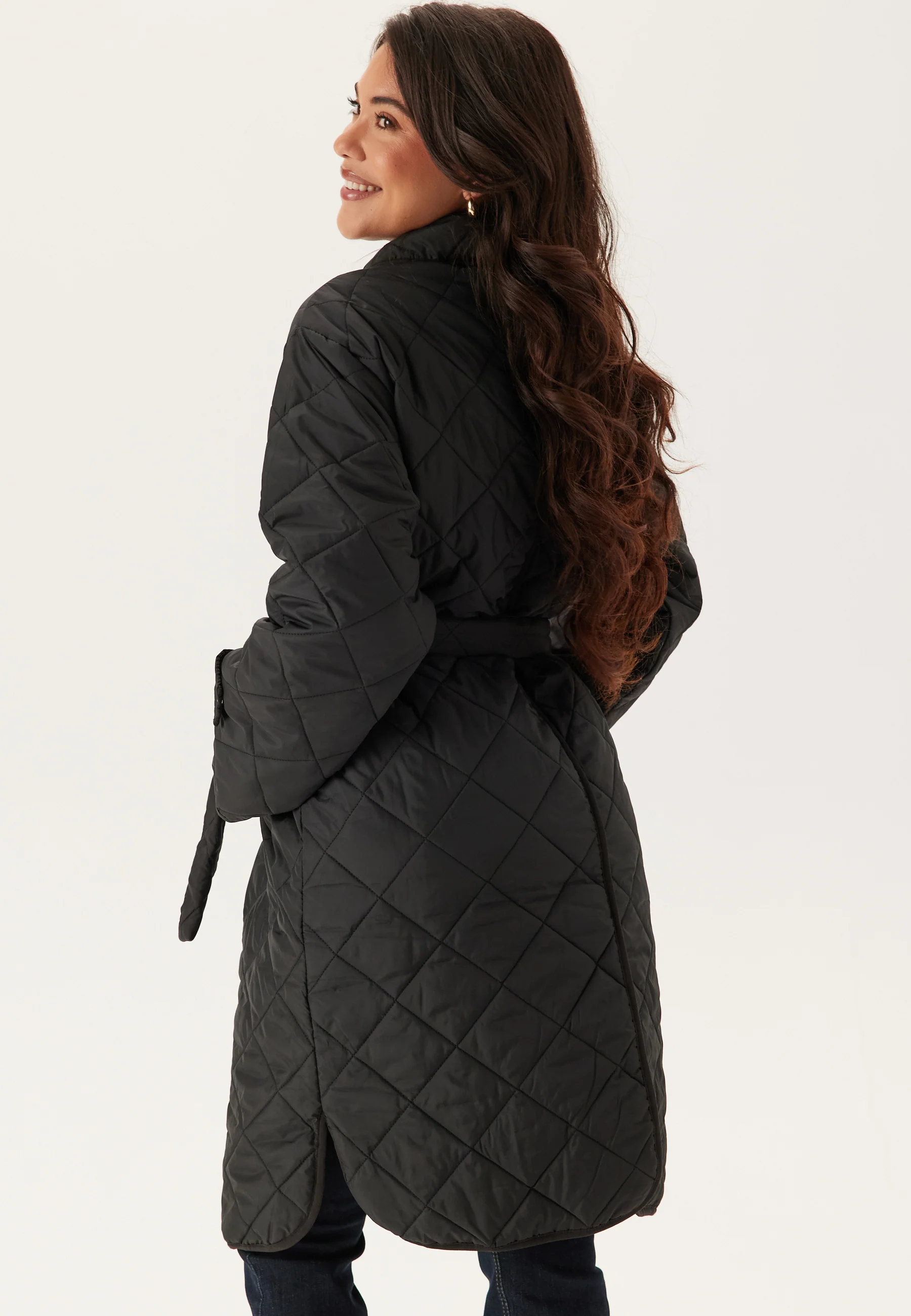Pcemily Long Quilted Jacket - Image 2