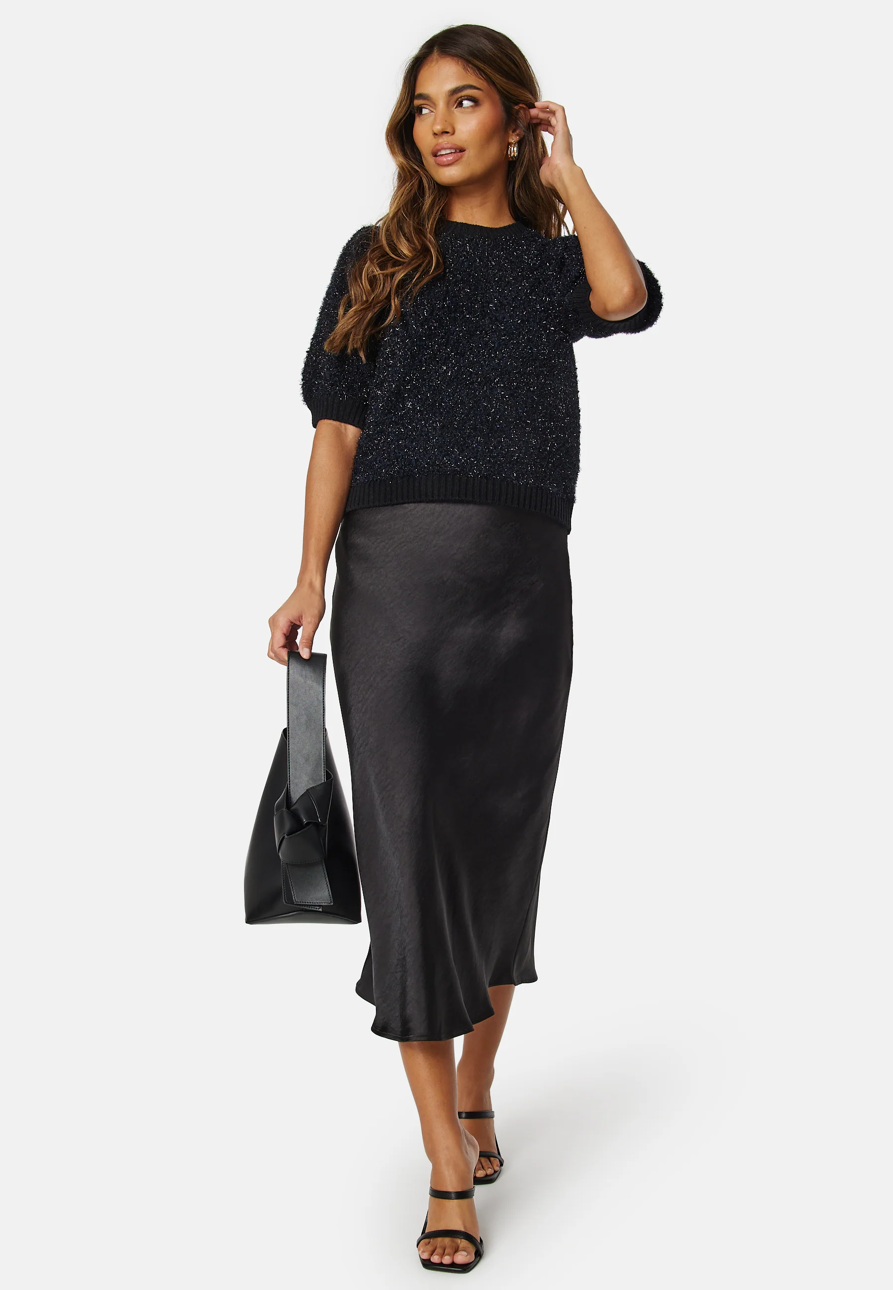 PCFee SS O-Neck Knit Top - Image 4