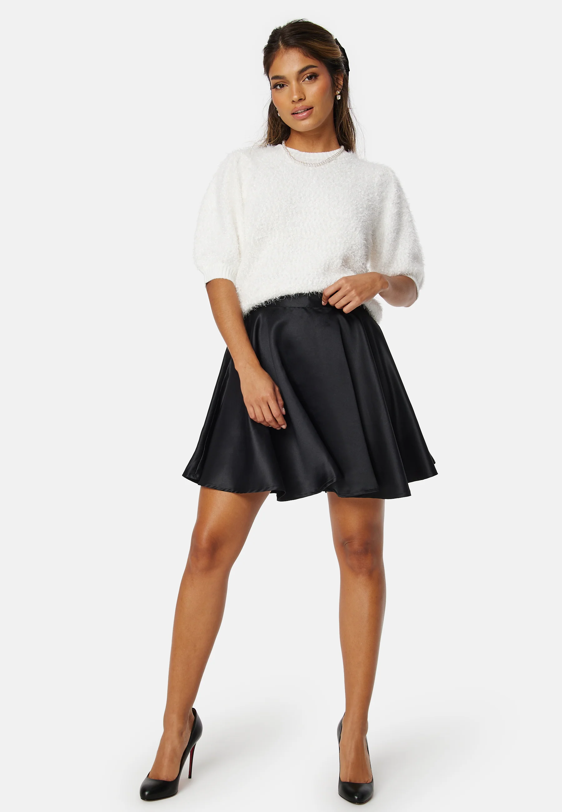 PCFee SS O-Neck Knit Top - Image 3
