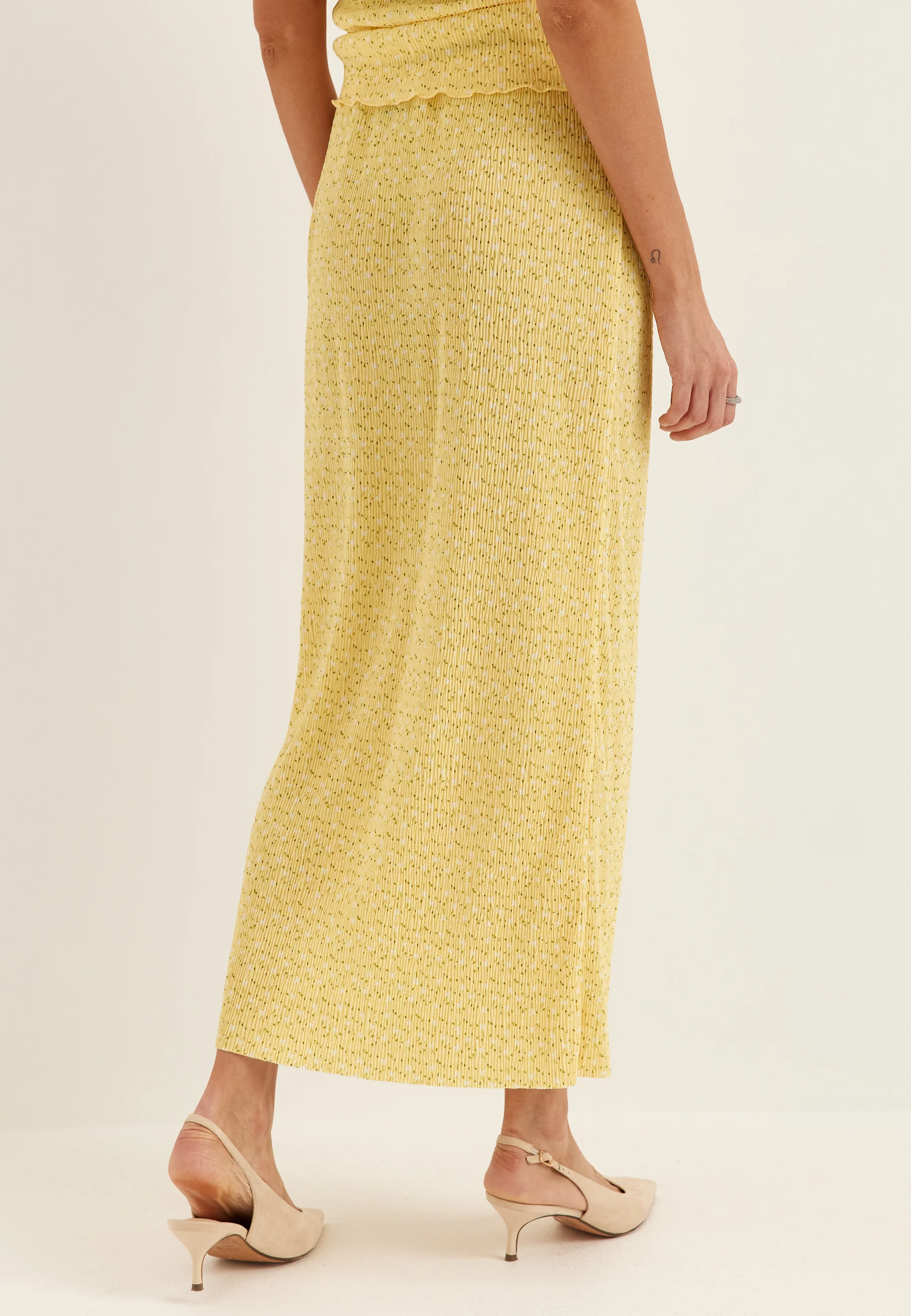 Pcflora Hw Ankle Skirt - Image 3