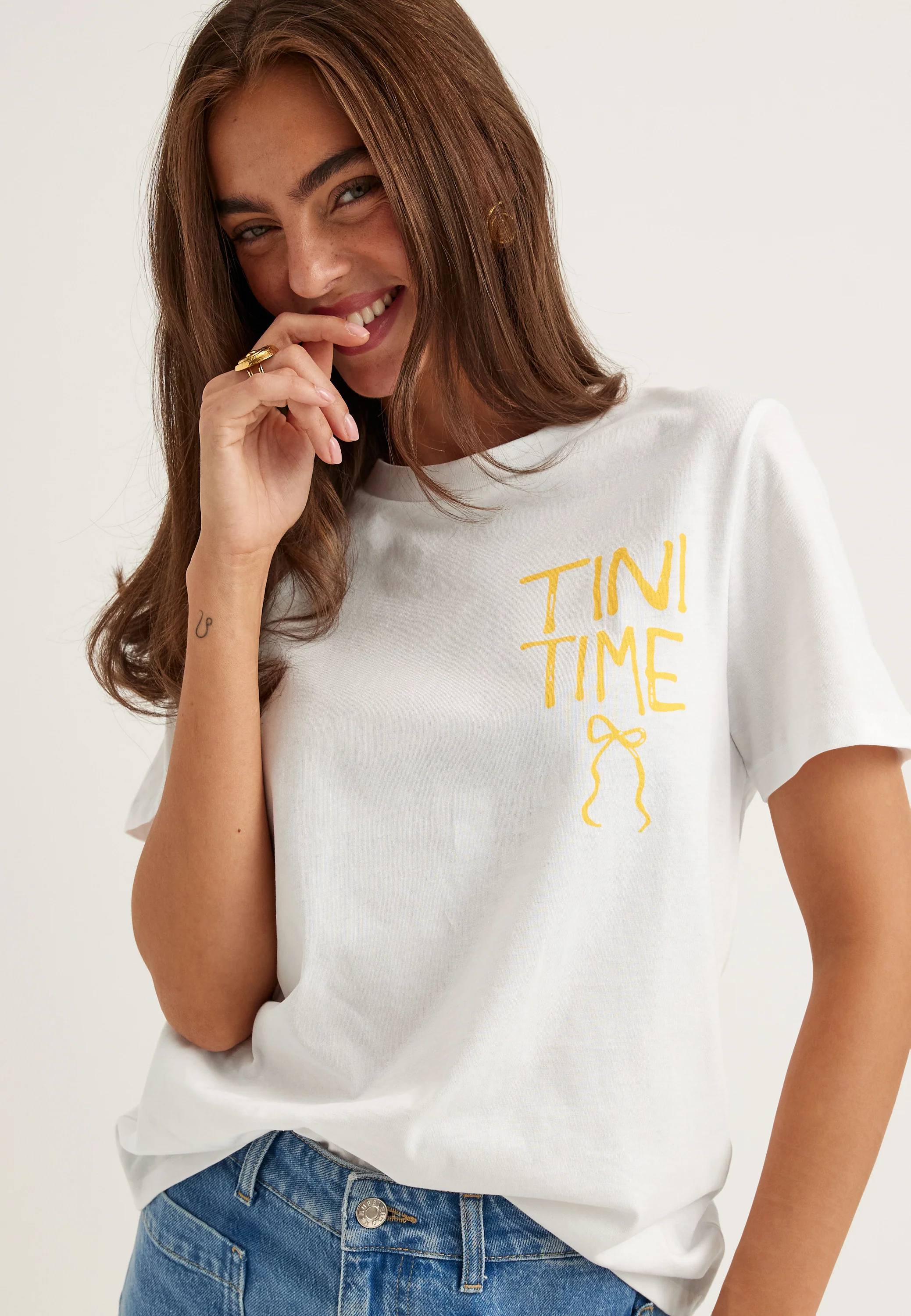 Pcgigi Ss Printed T-shirt - Image 2