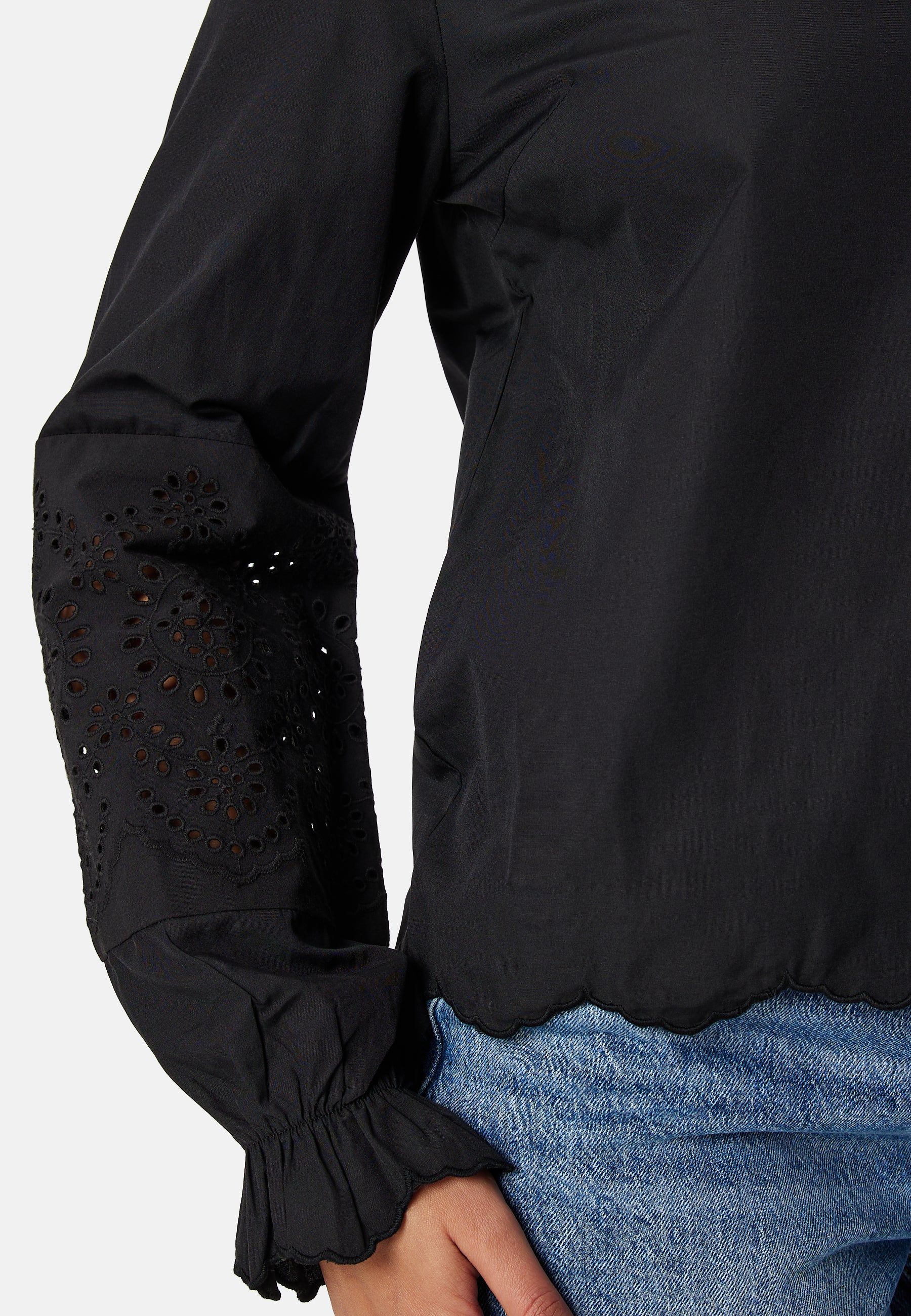 Pcjabby LS V-Neck top - Image 4