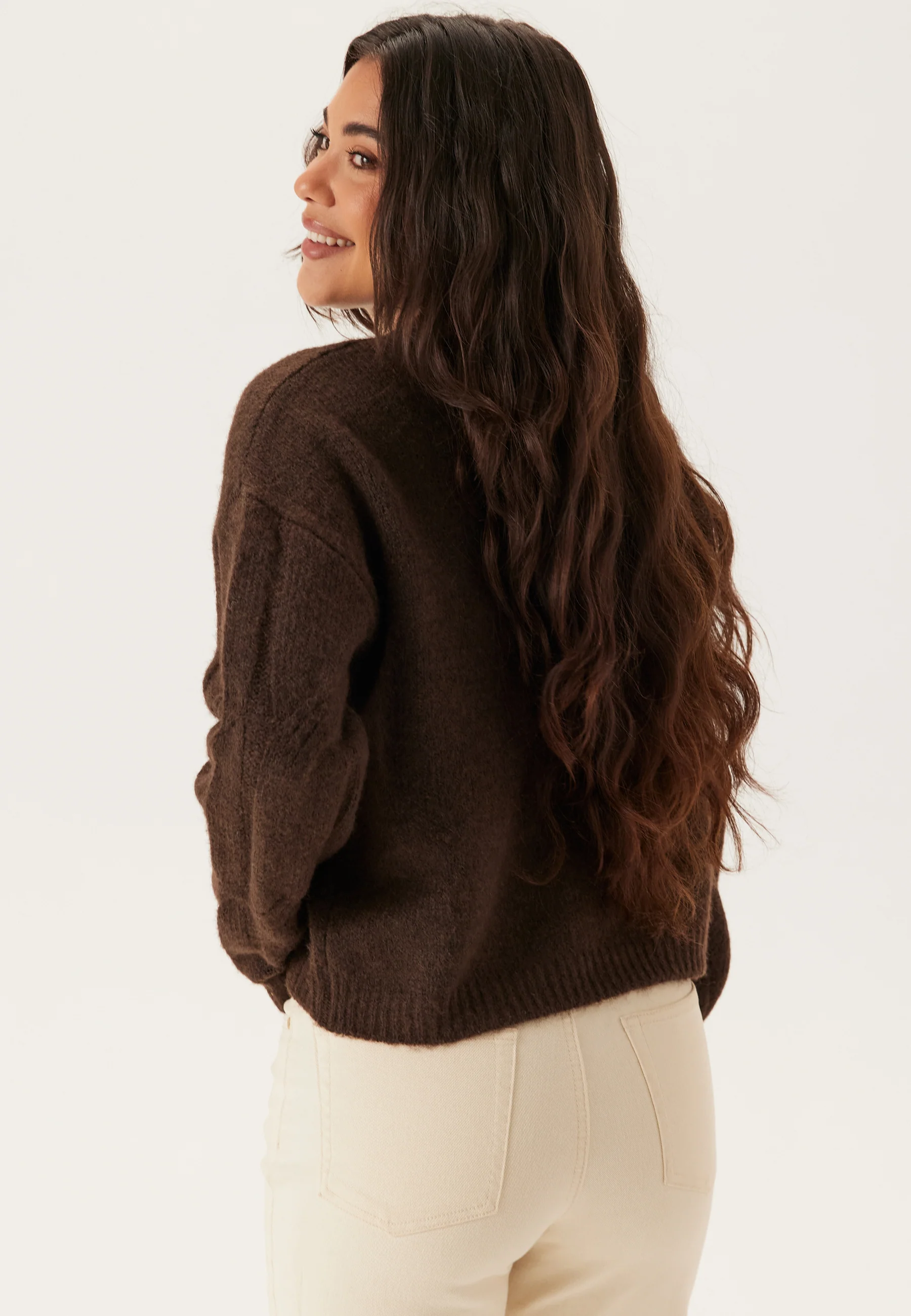 Pcjenna Ls O-neck Cable Knit - Image 3
