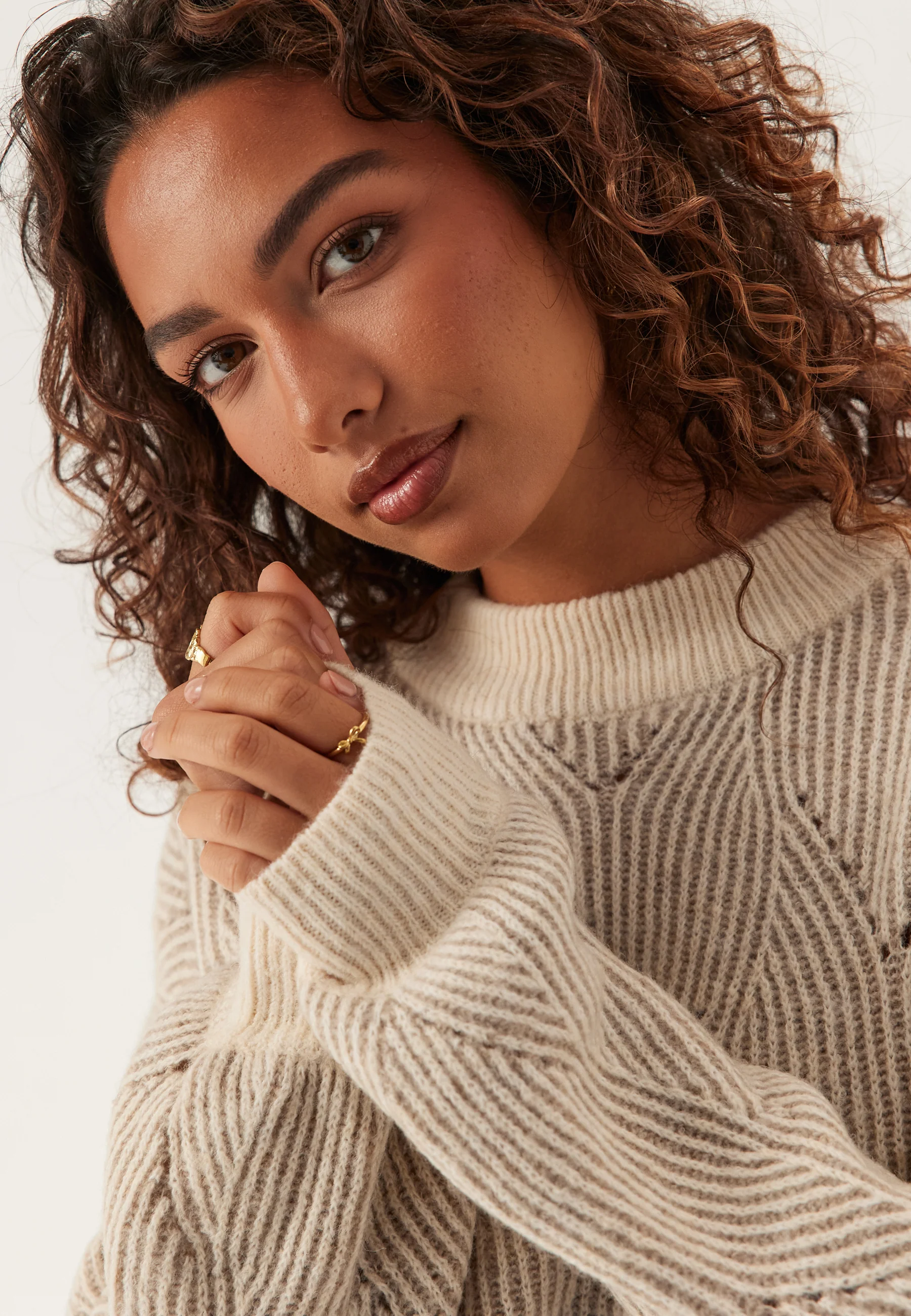 Pcjenna LS O-neck knit - Image 4