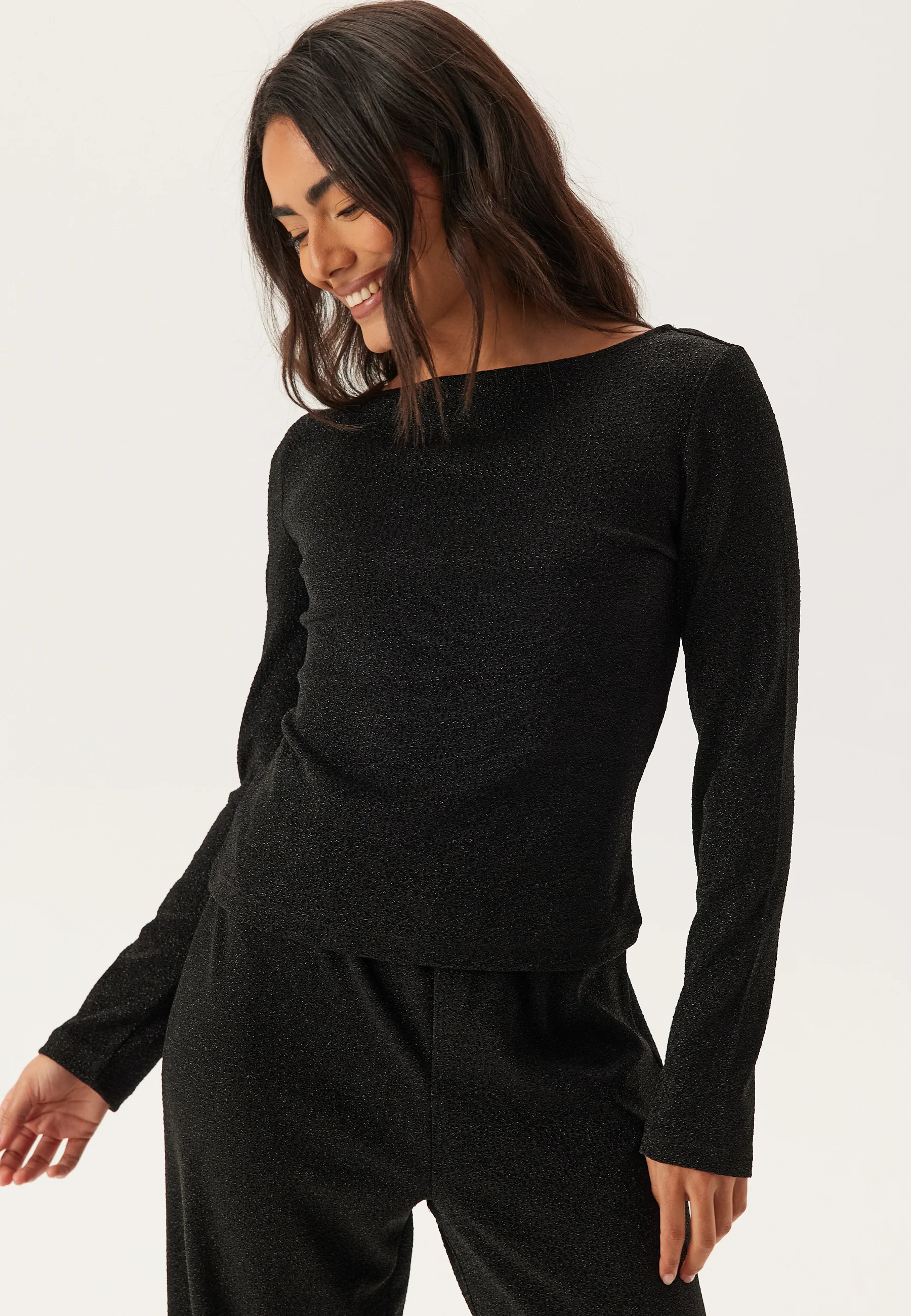 Pcjina Ls Boatneck Top Jrs