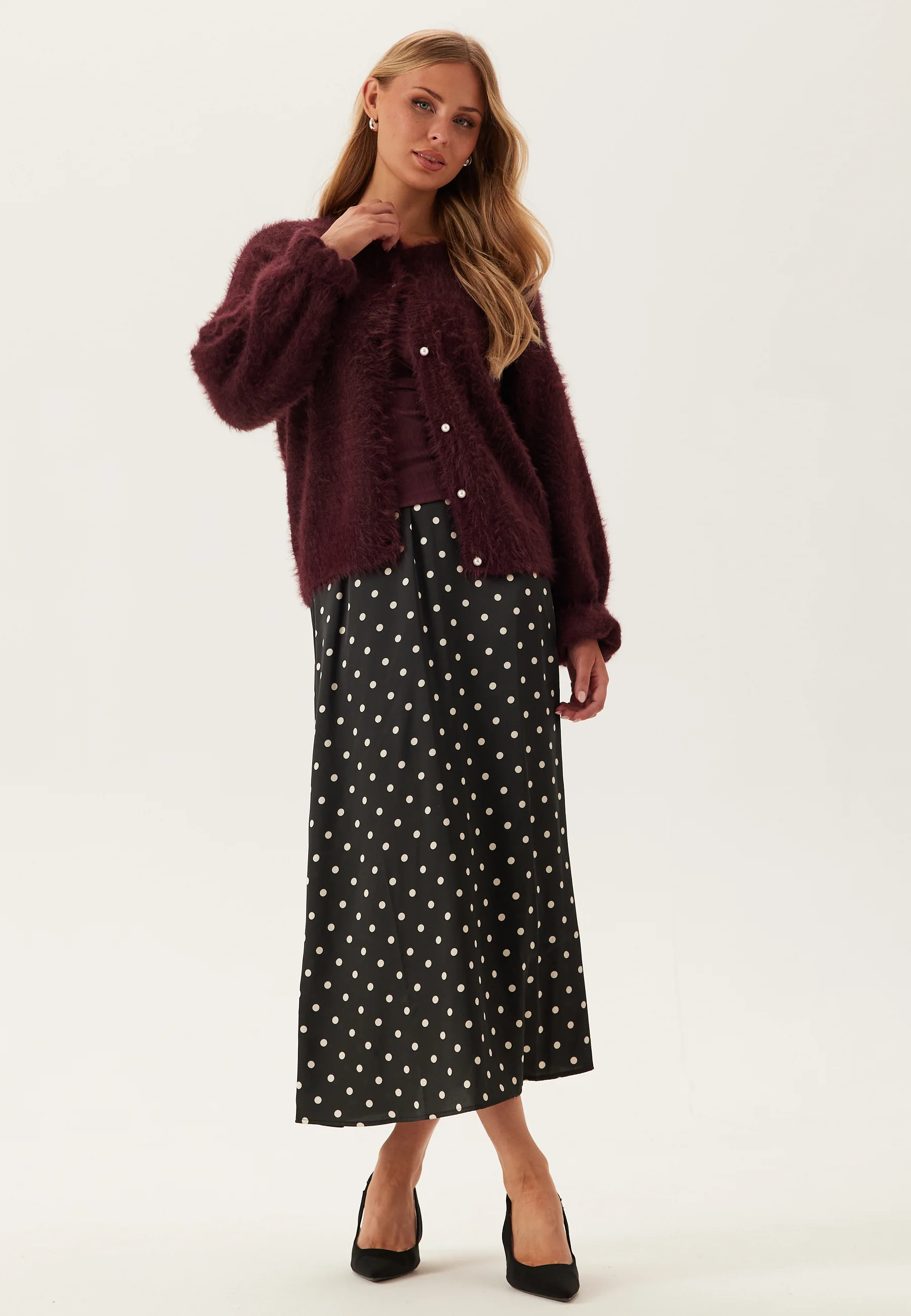 Pcjytta Hw Ankle Satin Skirt - Image 3