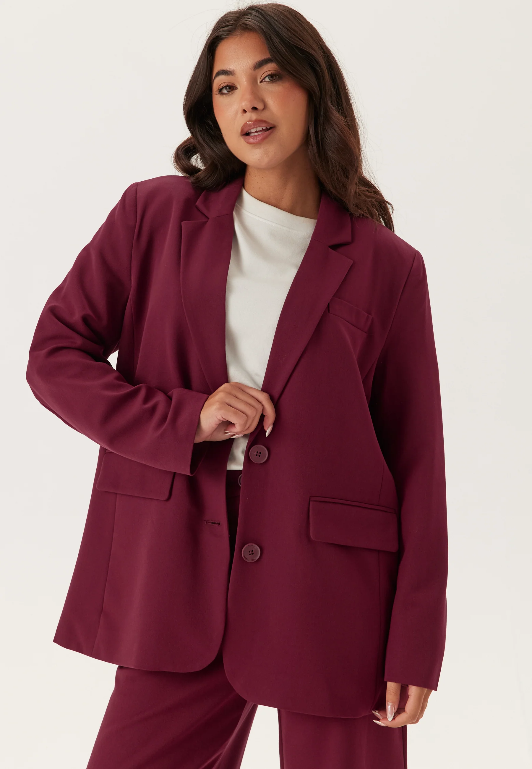 Pckamil Ls Loose Blazer