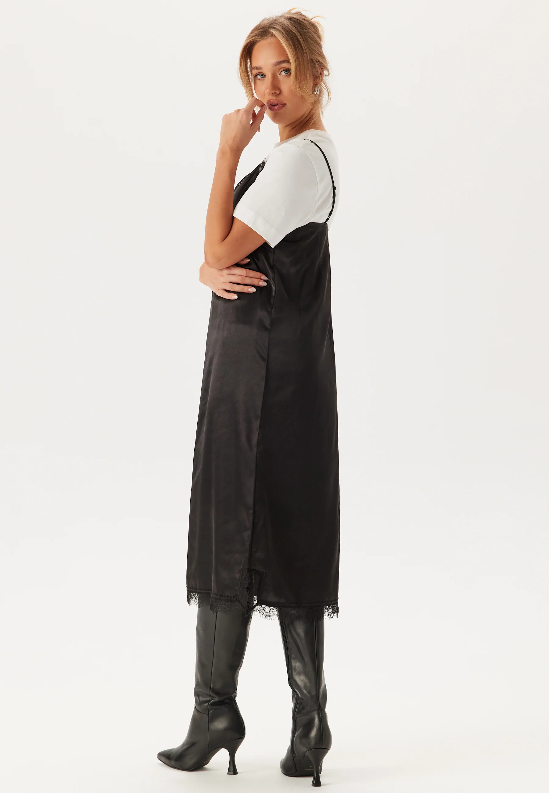 Pckarla Lace Strap Dress Bc - Image 3