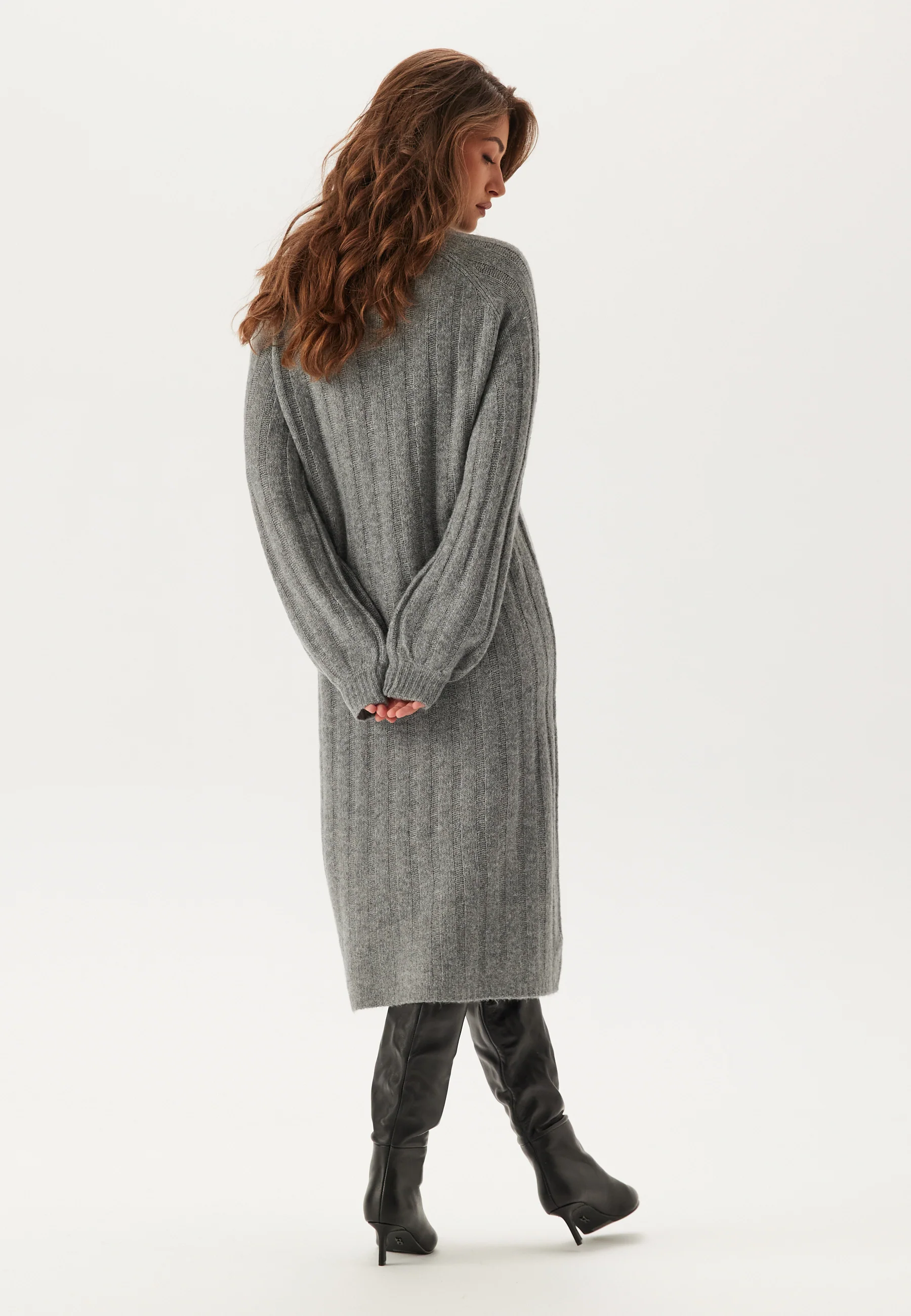 Pcmaggy Ls Knit Dress Noos - Image 2