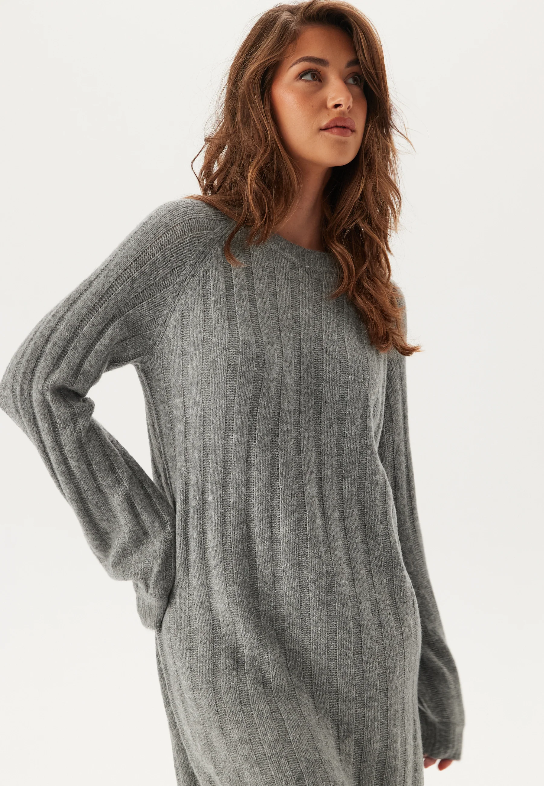 Pcmaggy Ls Knit Dress Noos - Image 3
