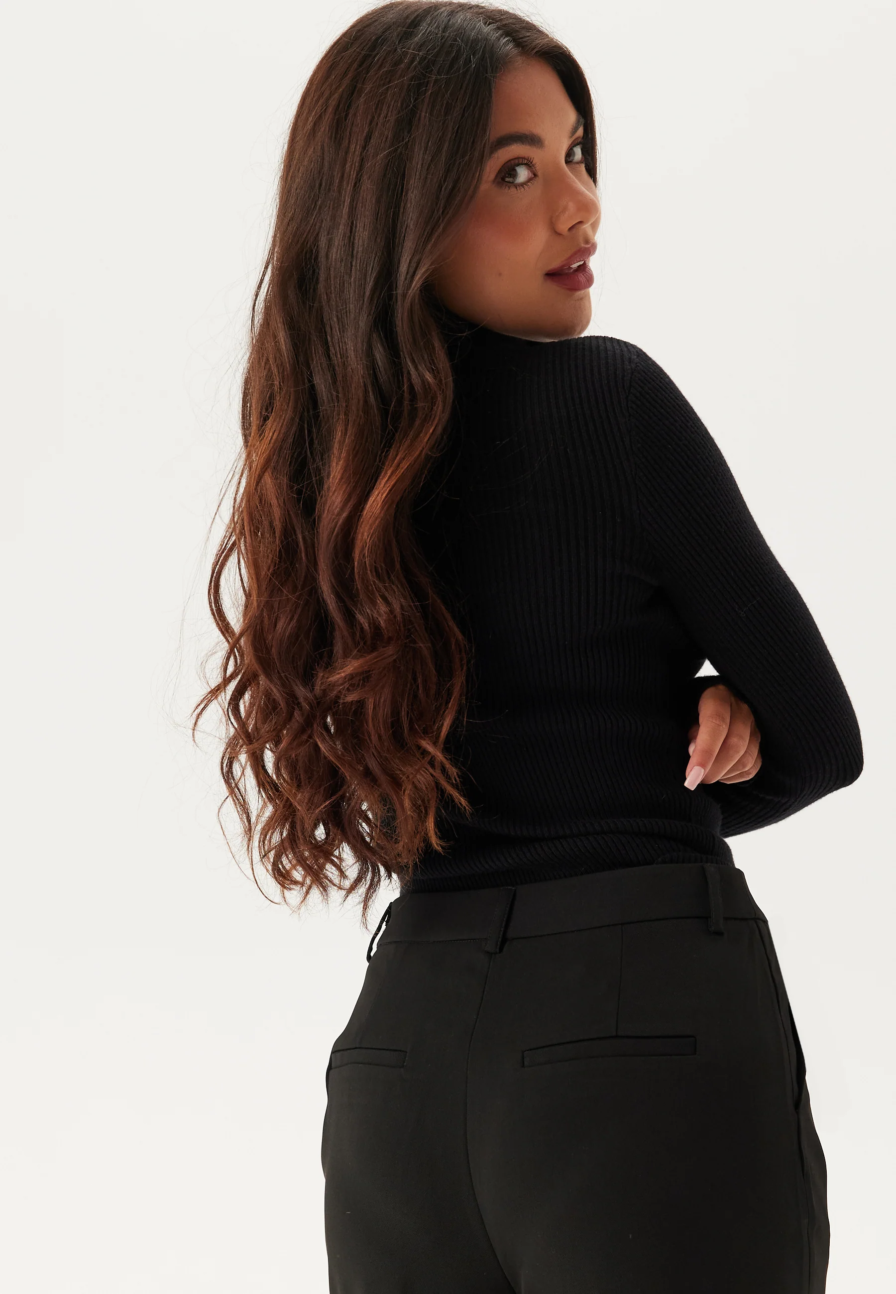 Pcmira Ls Rollneck Knit - Image 2