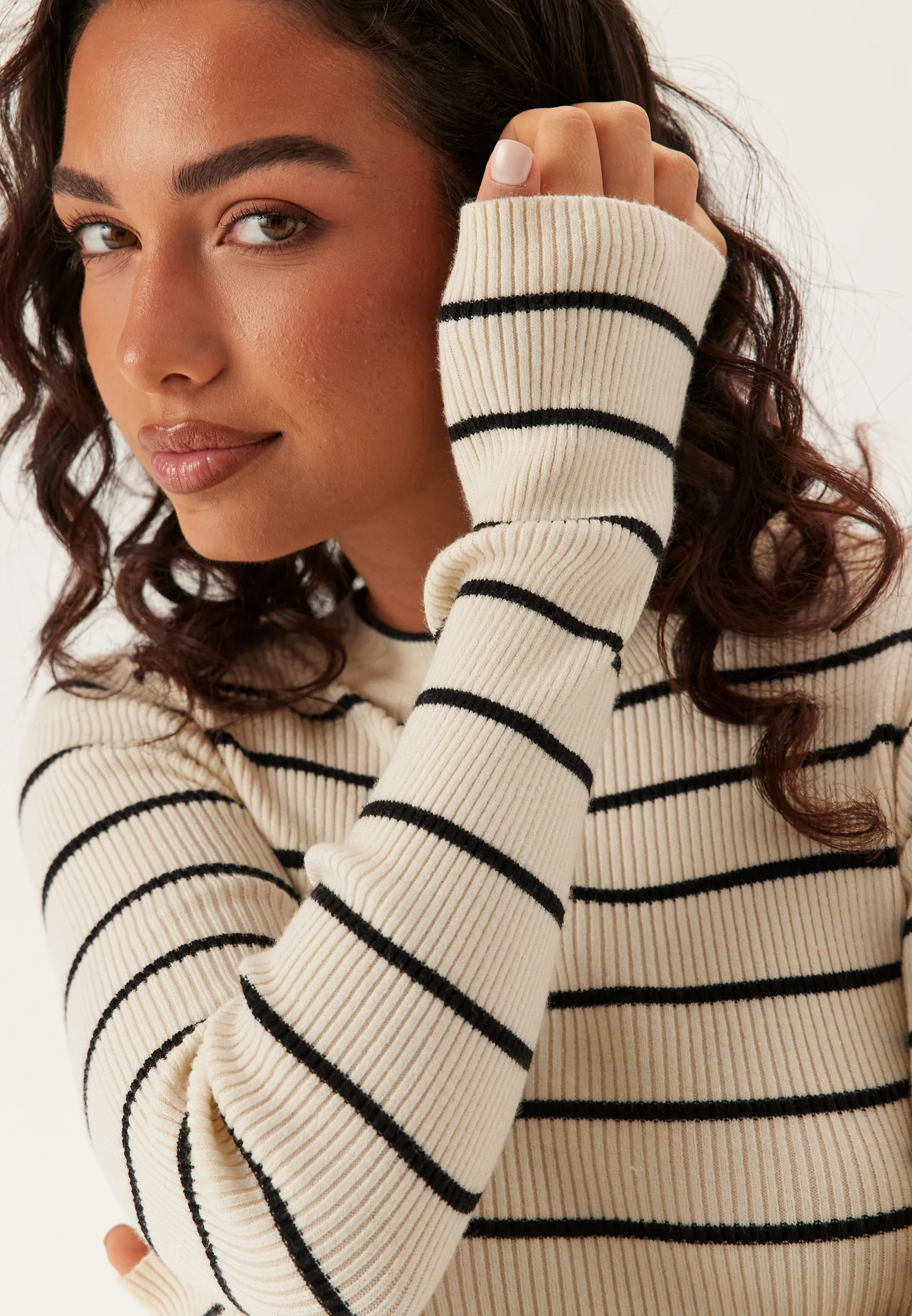 Pcmira New Ls O-neck Knit - Image 4