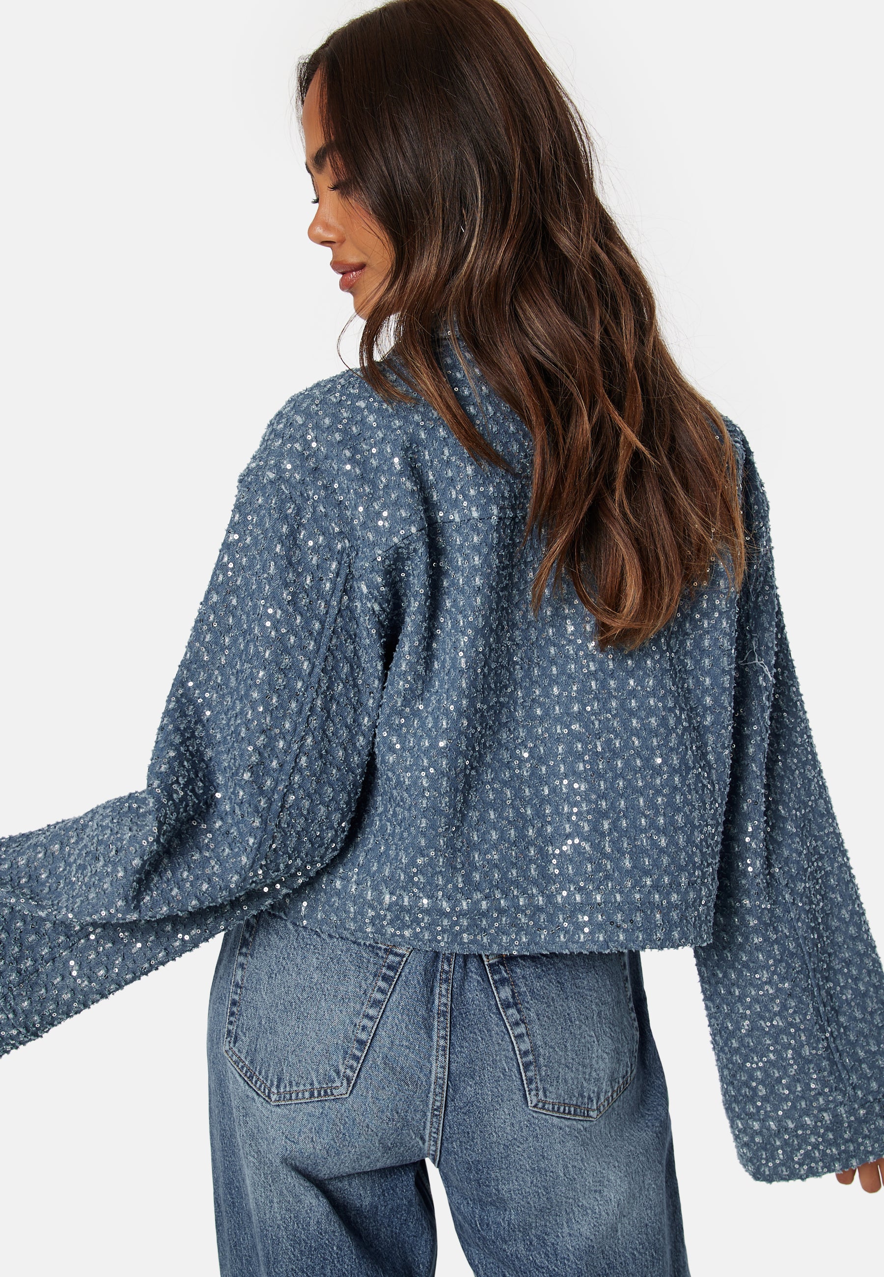 Pcnaomi LS denim jacket - Image 3