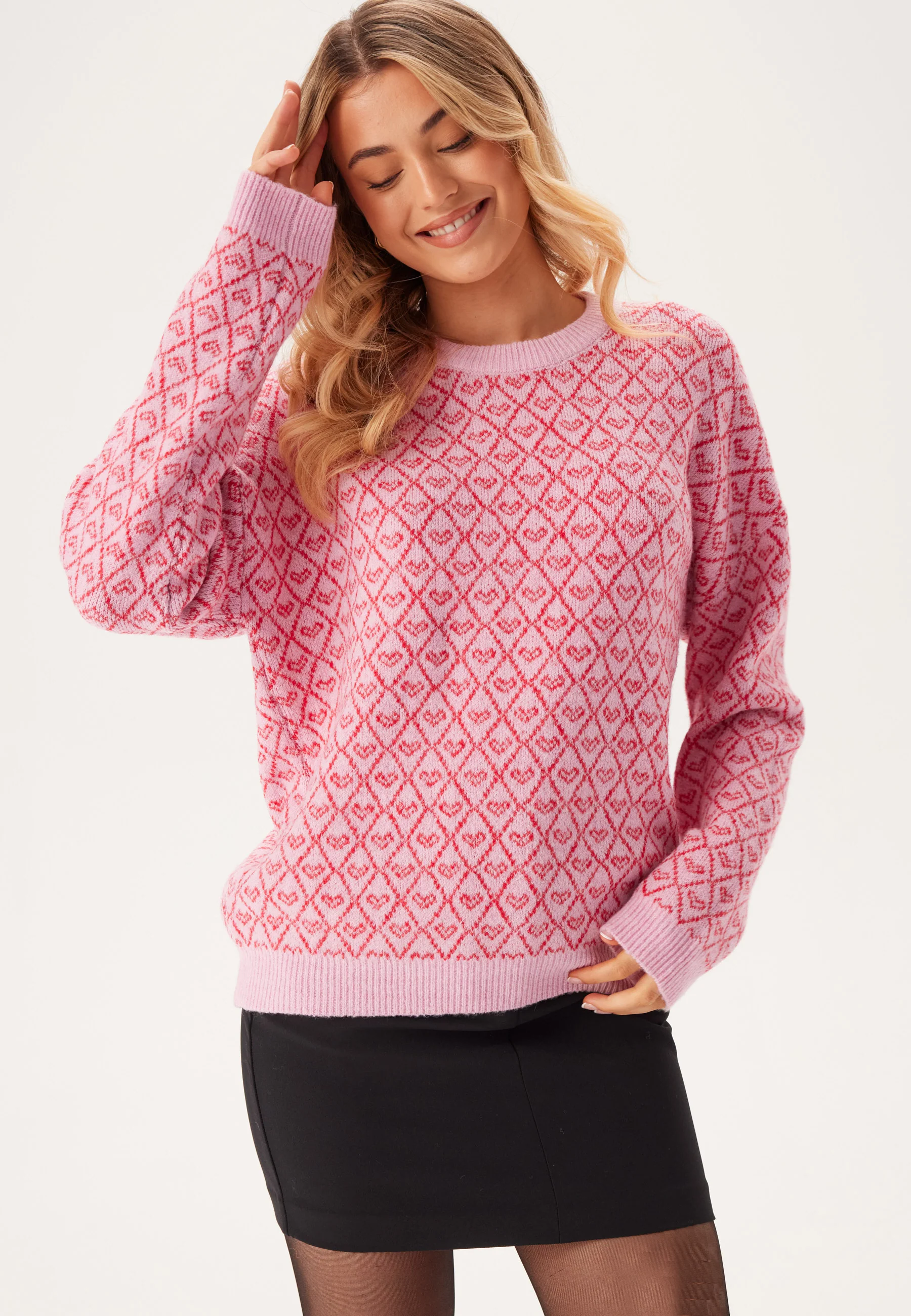Pcnavi Ls O-neck Knit - Image 2