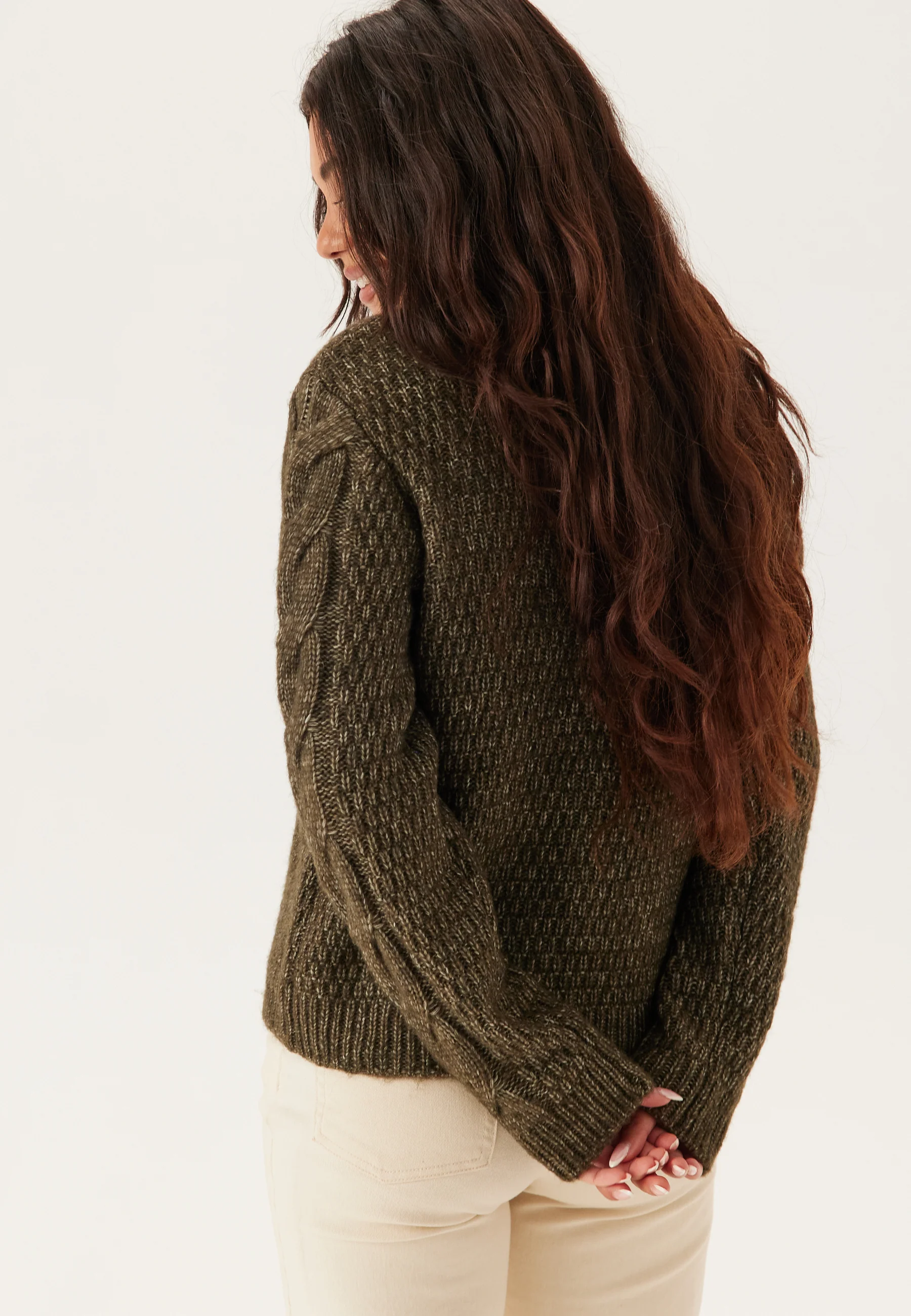 Pcnina Ls O-neck Knit - Image 2