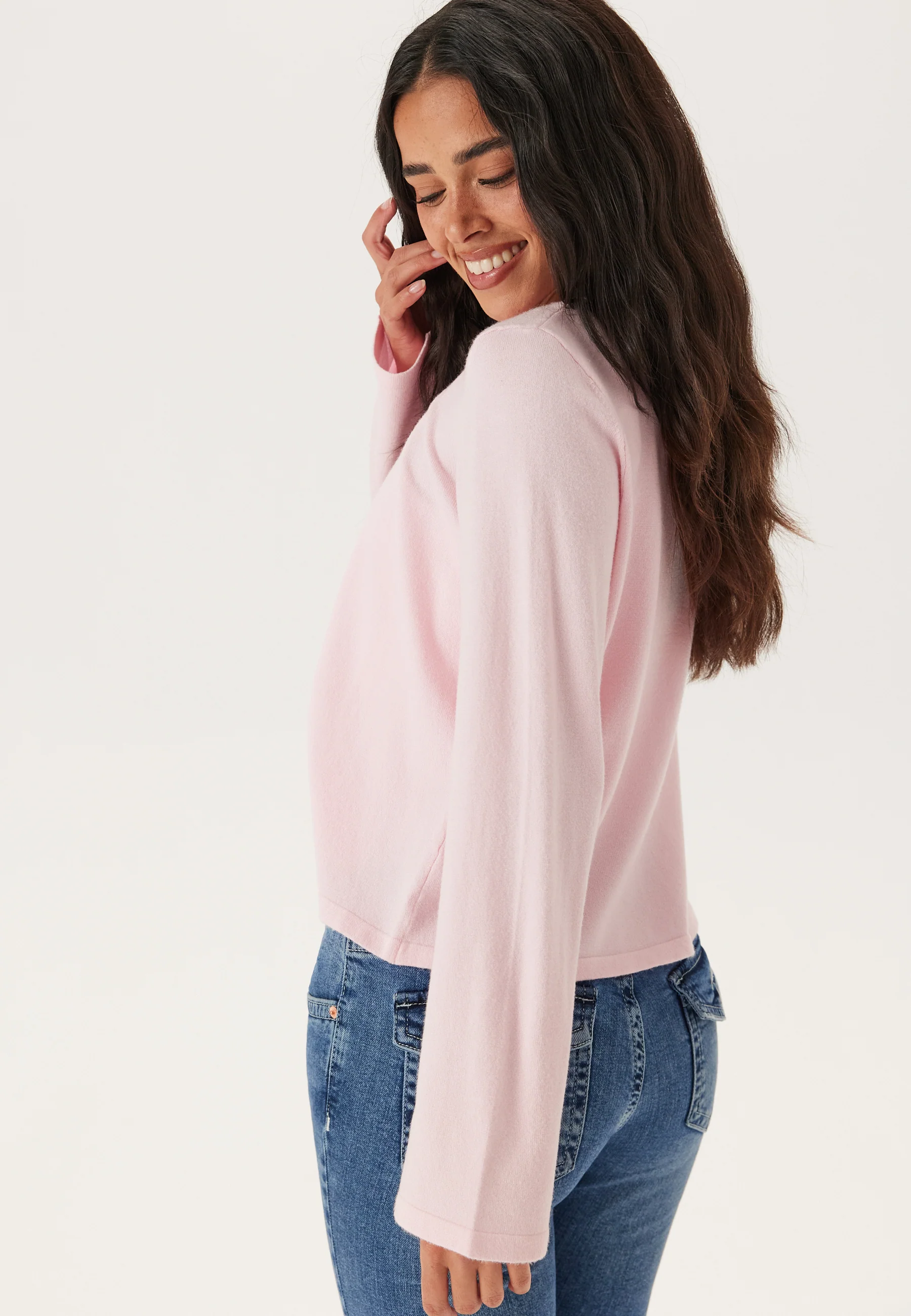 Pcorina Ls O-neck Knit Cardigan - Image 2
