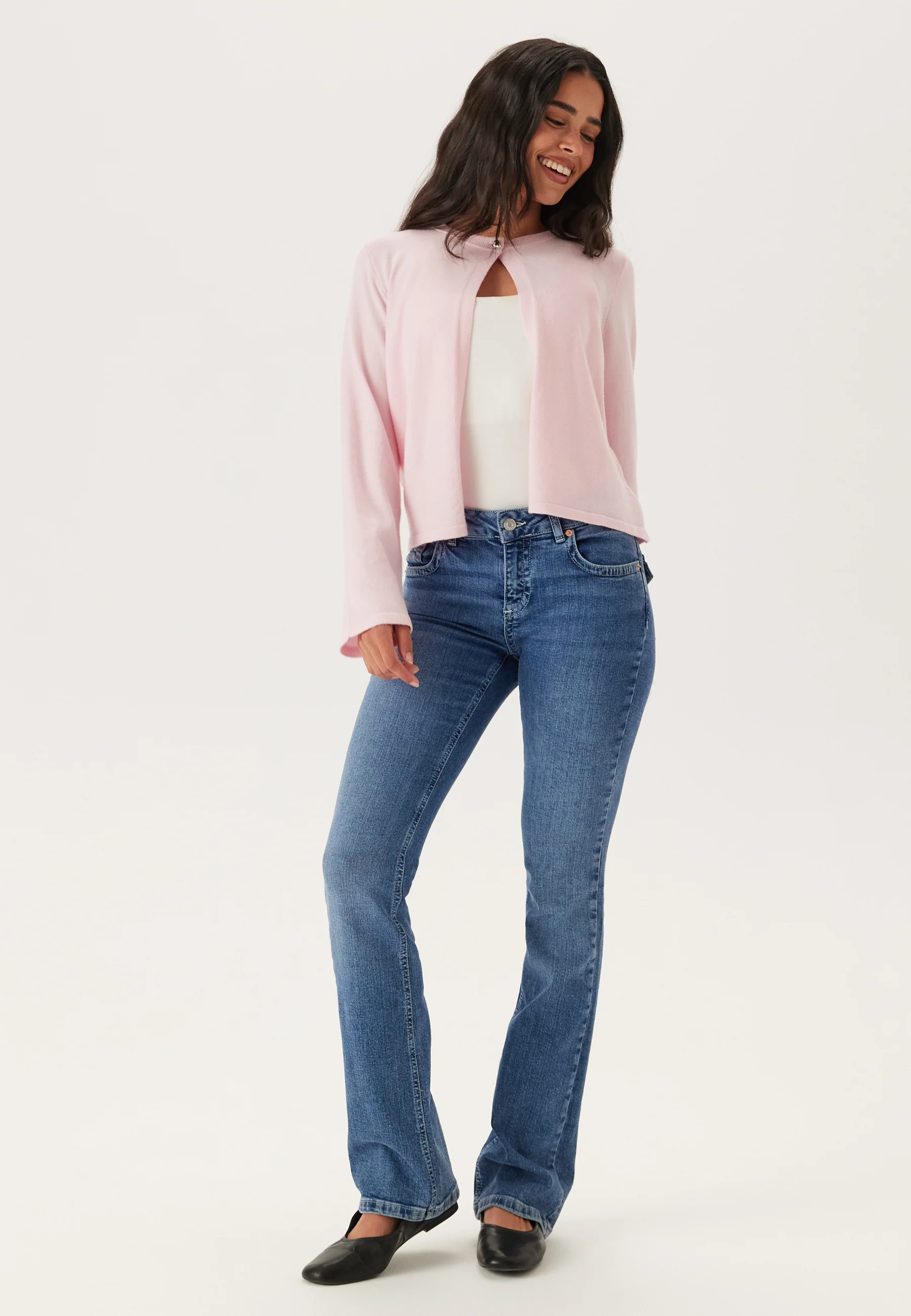 Pcorina Ls O-neck Knit Cardigan - Image 3