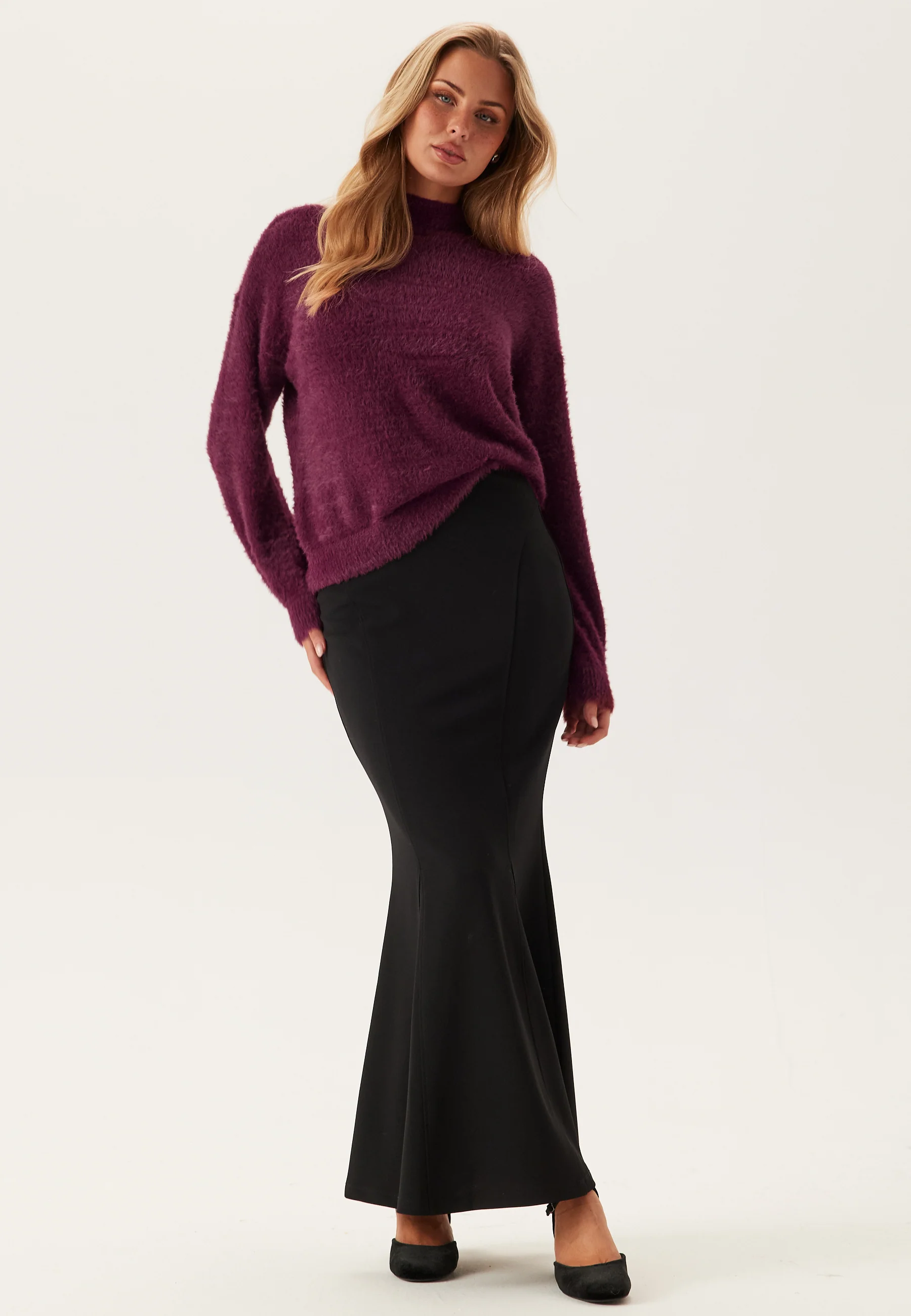 Pcovy Ls Mock Neck Knit - Image 3