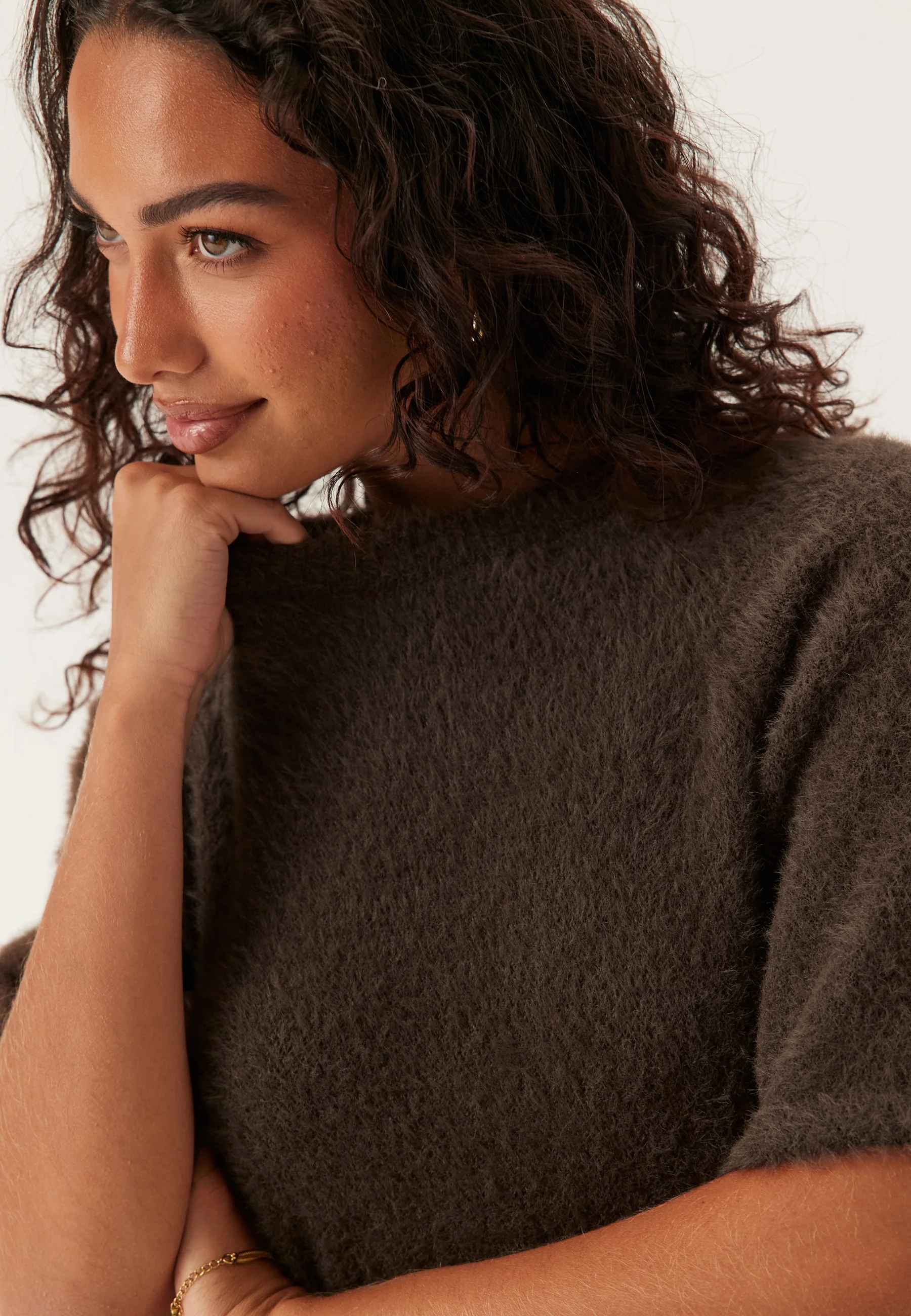 Pcovy Ss O-neck Knit - Image 4
