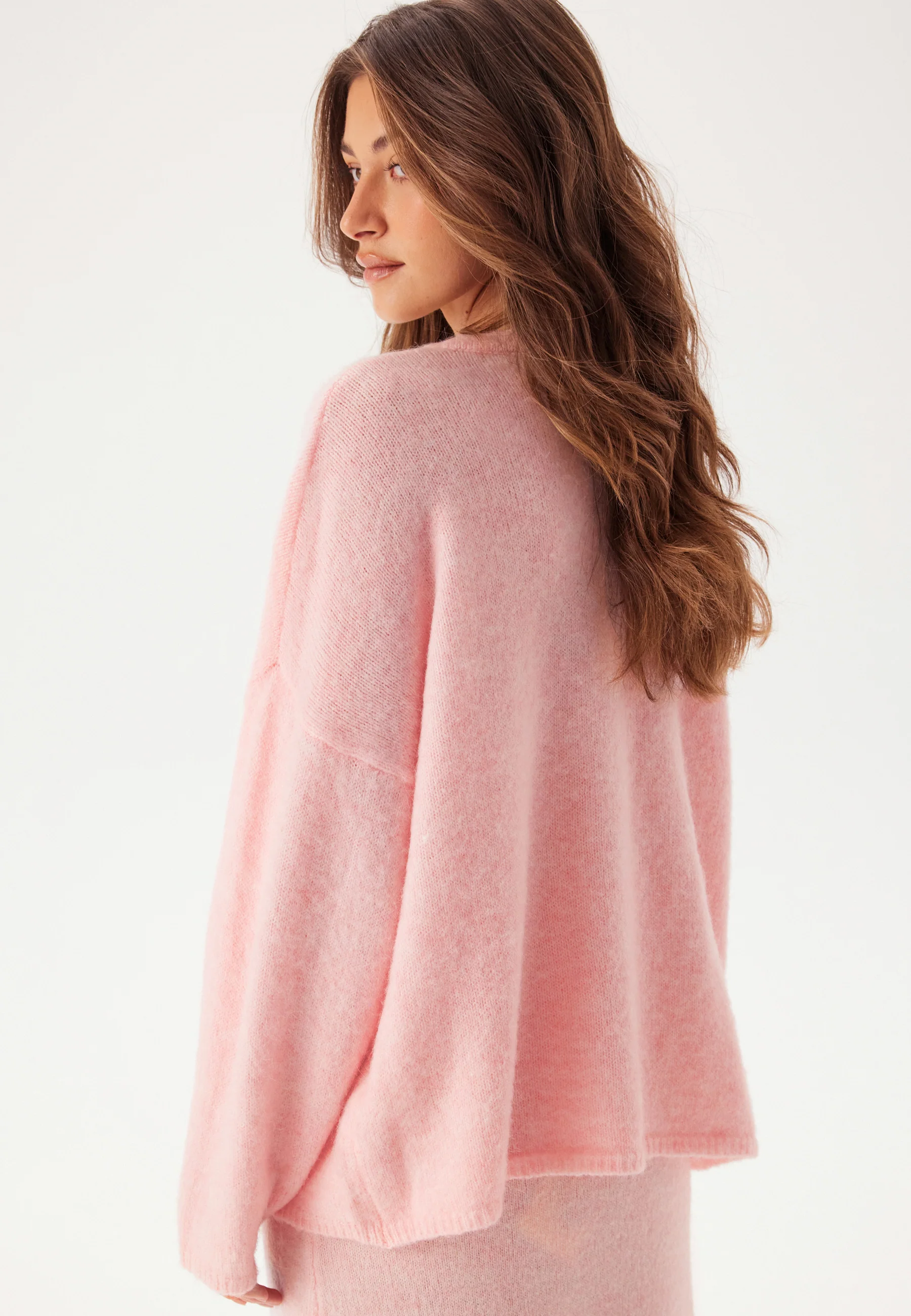 Pcpam Ls V-neck Oversize Knit - Image 2