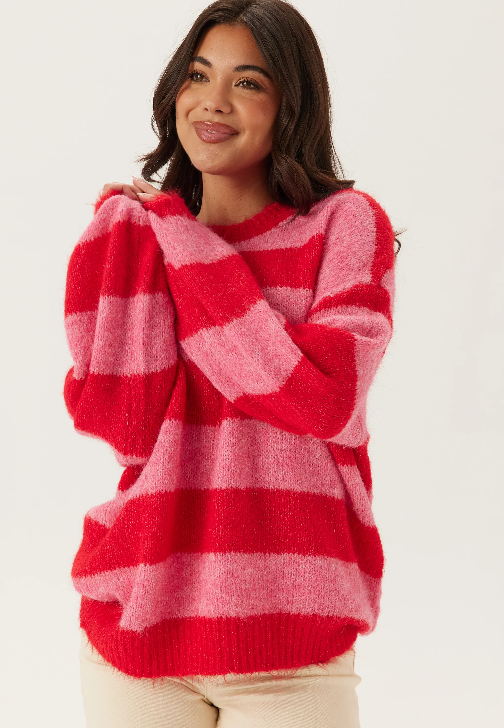 Pcrasmine Ls Oneck Knit - Image 2