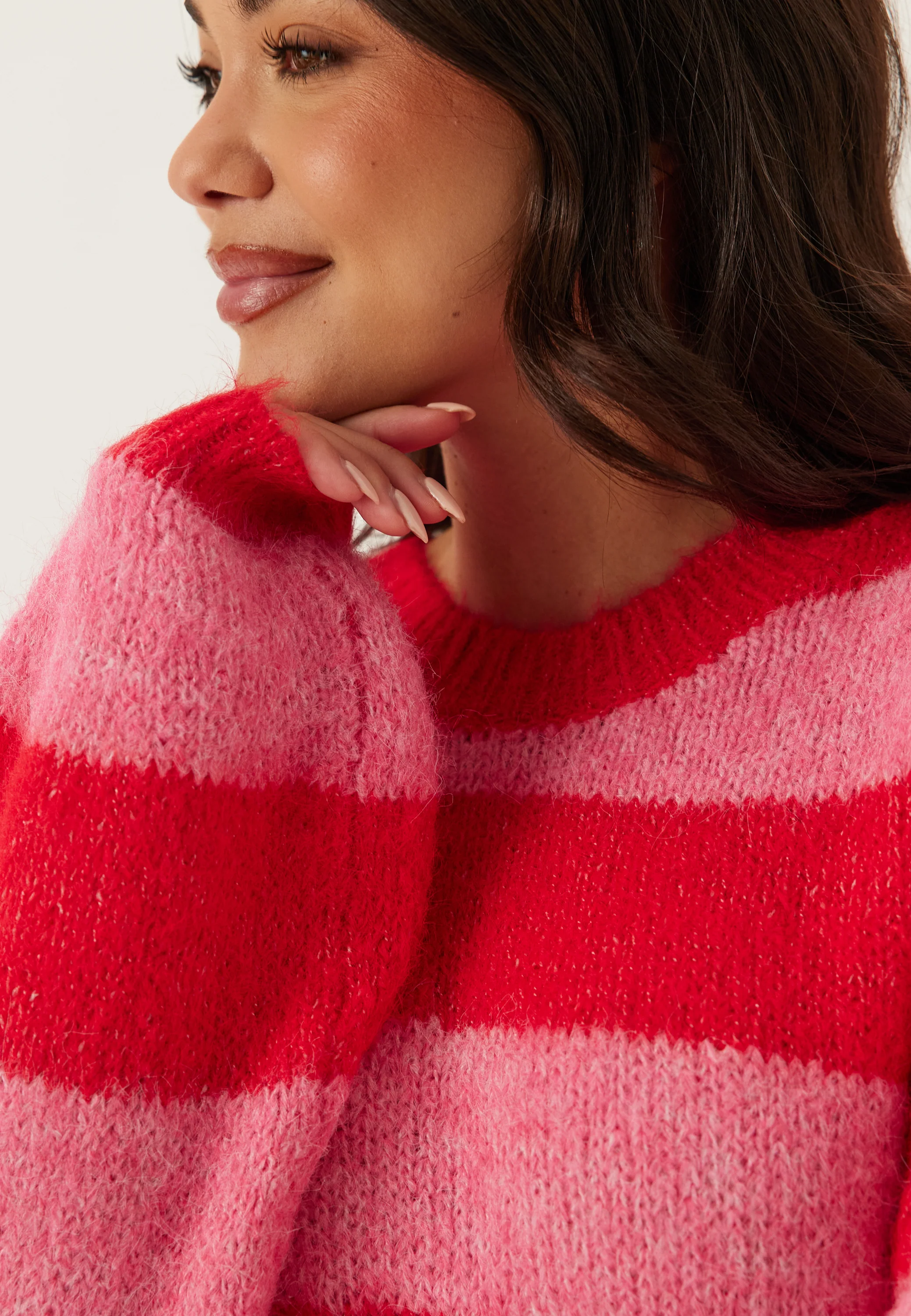 Pcrasmine Ls Oneck Knit - Image 3