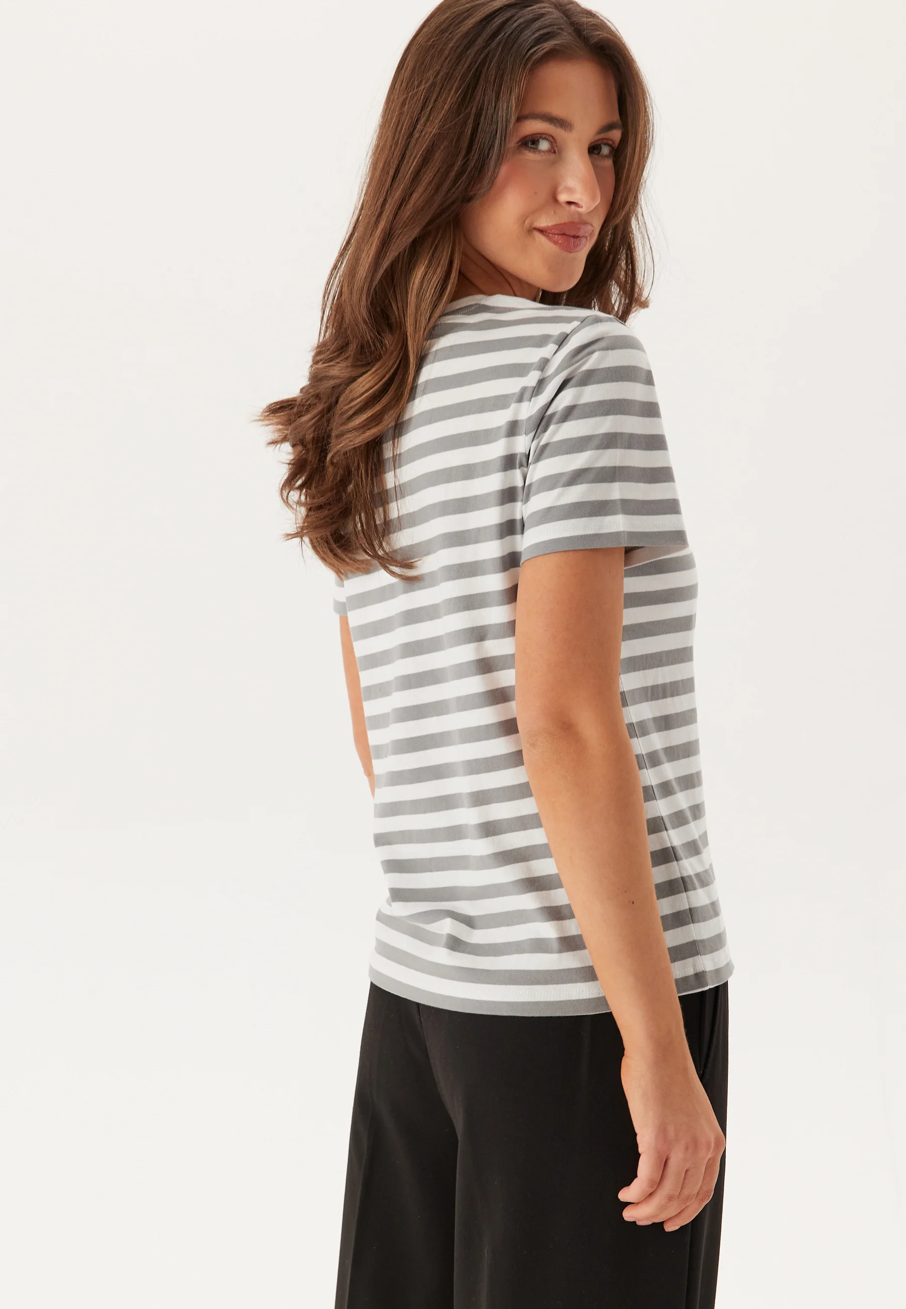 Pcria Ss Tee Stripes Noos - Image 2