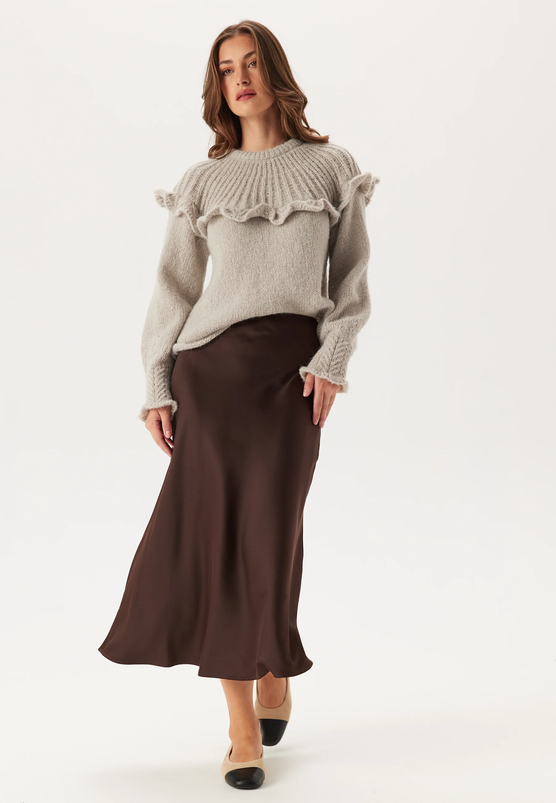Pcrikka Ls Oneck Knit - Image 3