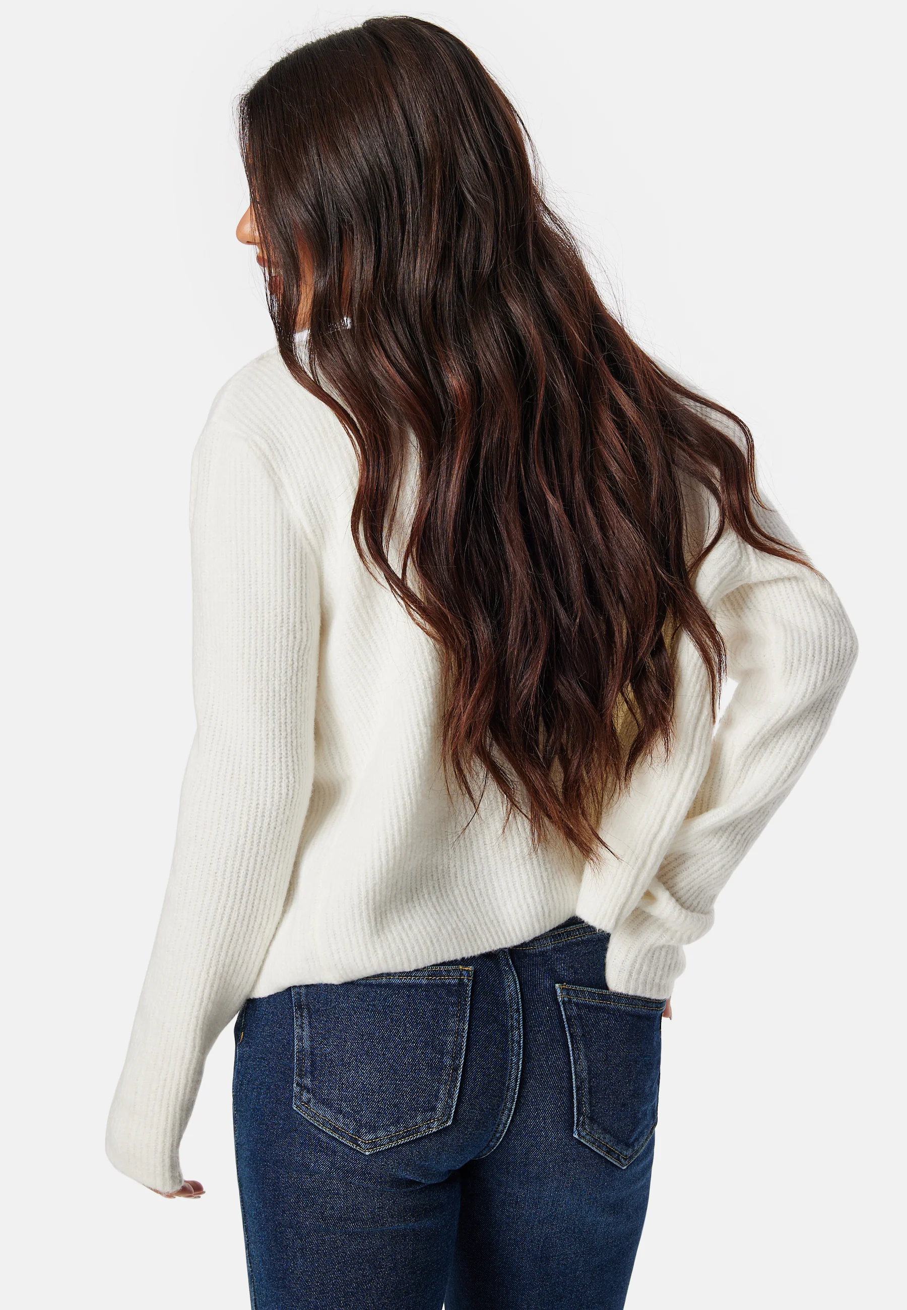 Pcrilly LS Reversible Bow Knit - Image 2