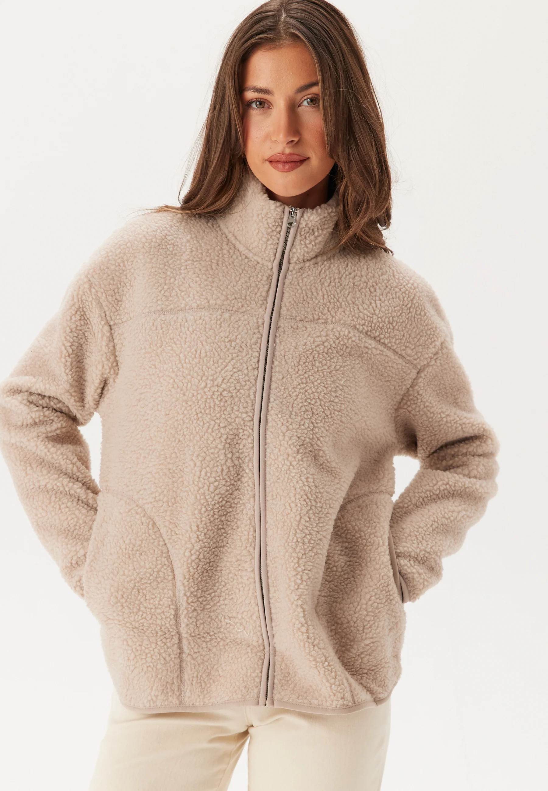 Pcsadia Ls Teddy Jacket Noos - Image 4