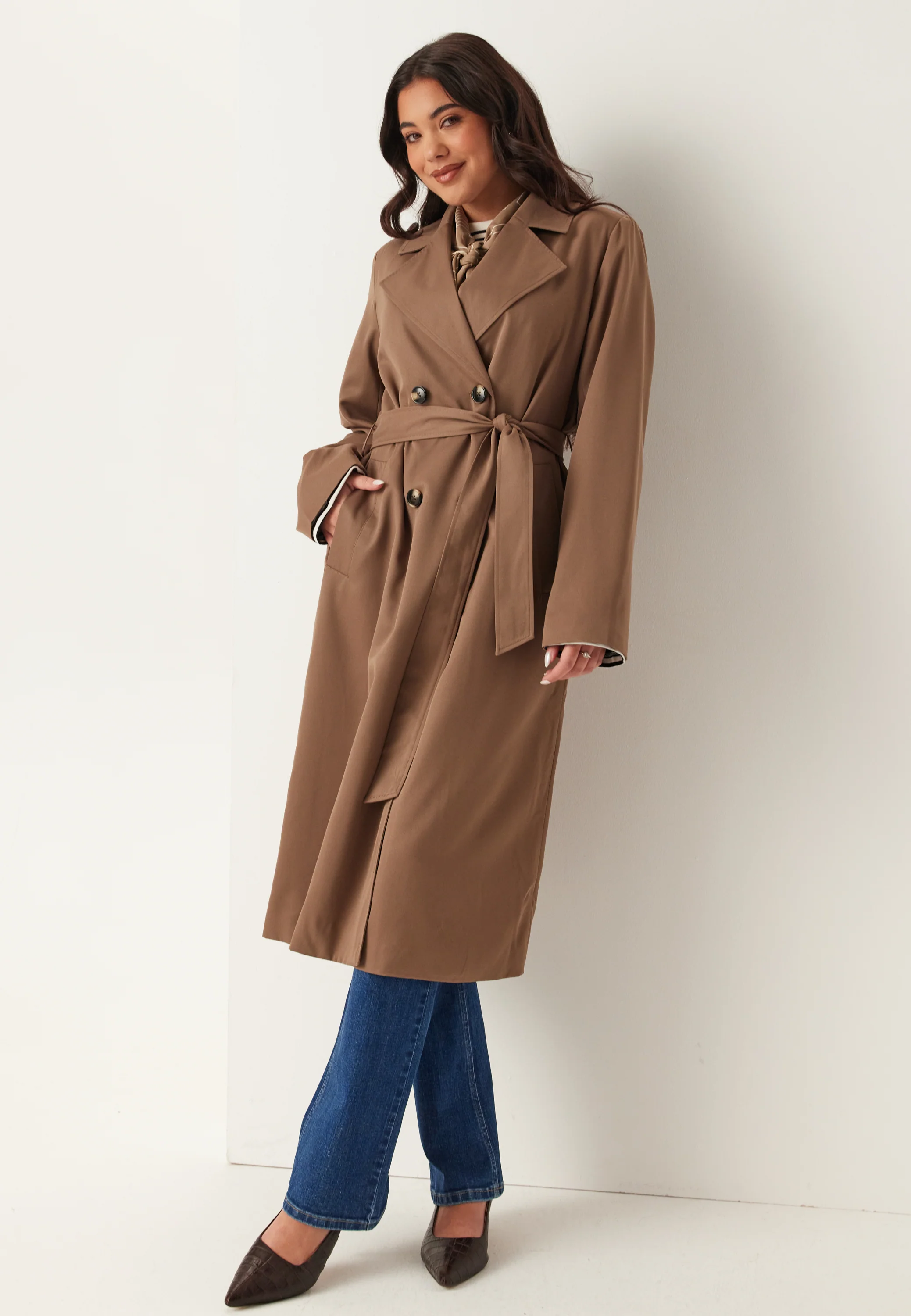 Pcscarlett LS trenchcoat - Image 3