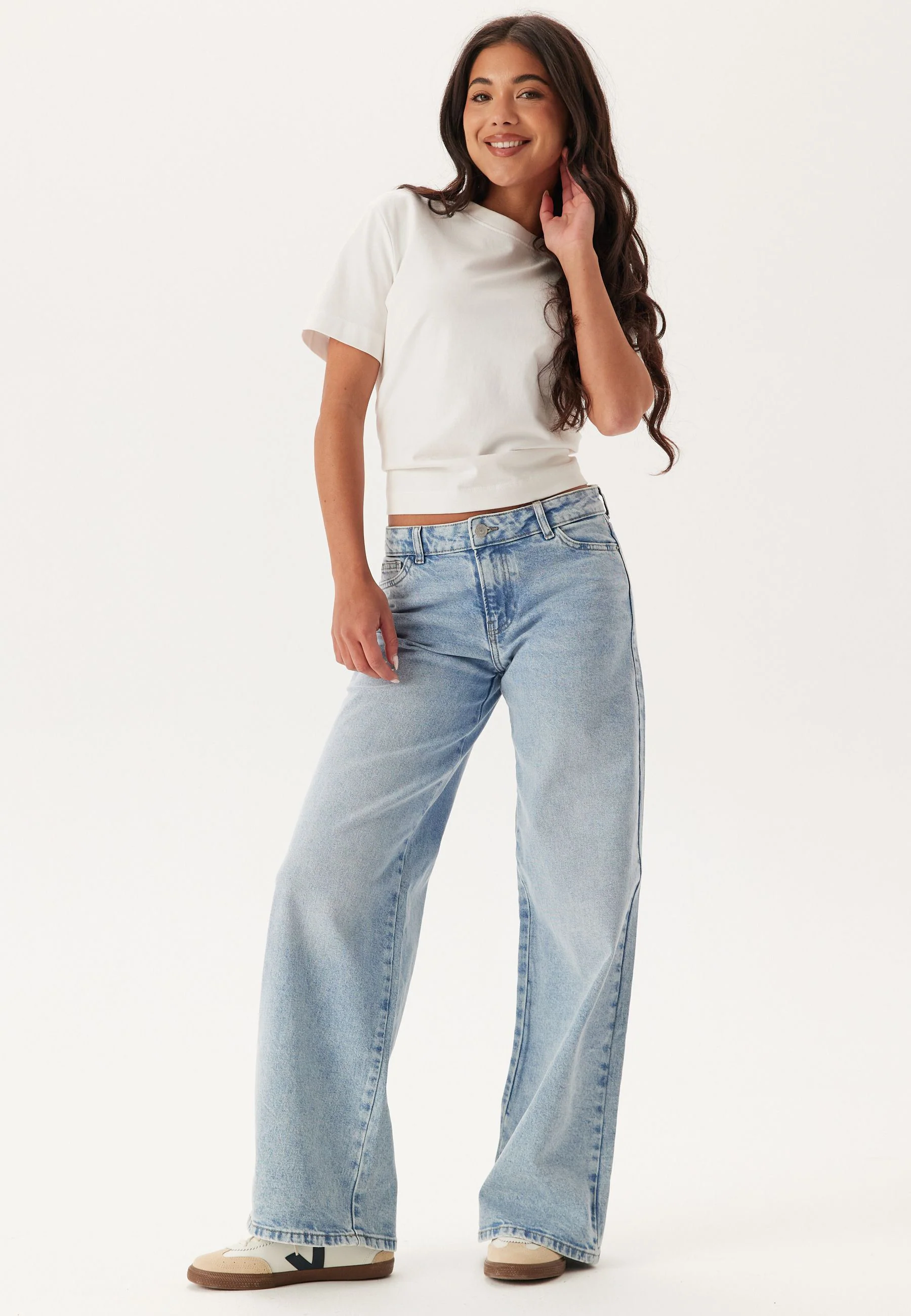 Pcselma Lw Wide Jeans Lb - Image 3