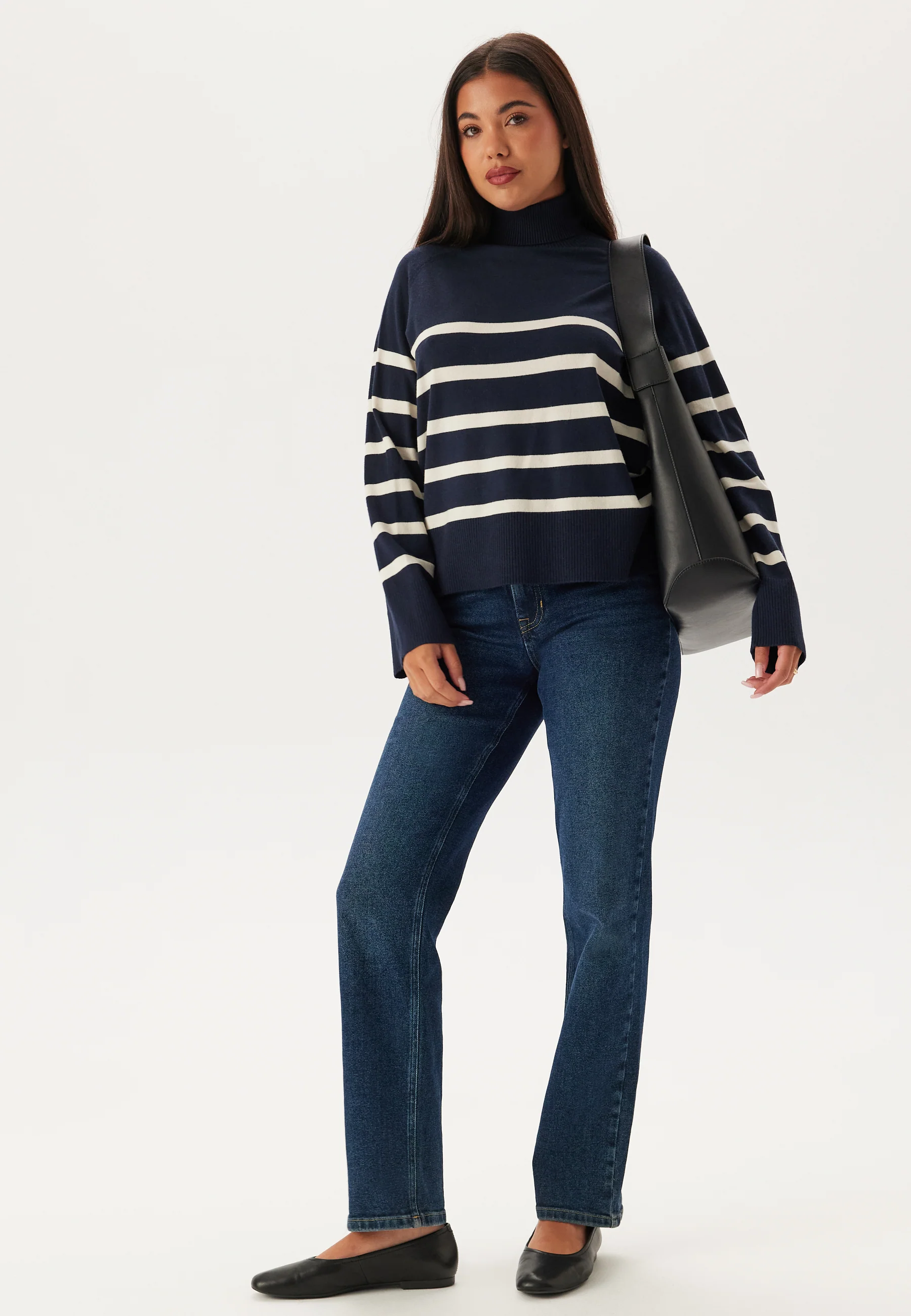 Pcsia Ls Rollneck Knit - Image 3