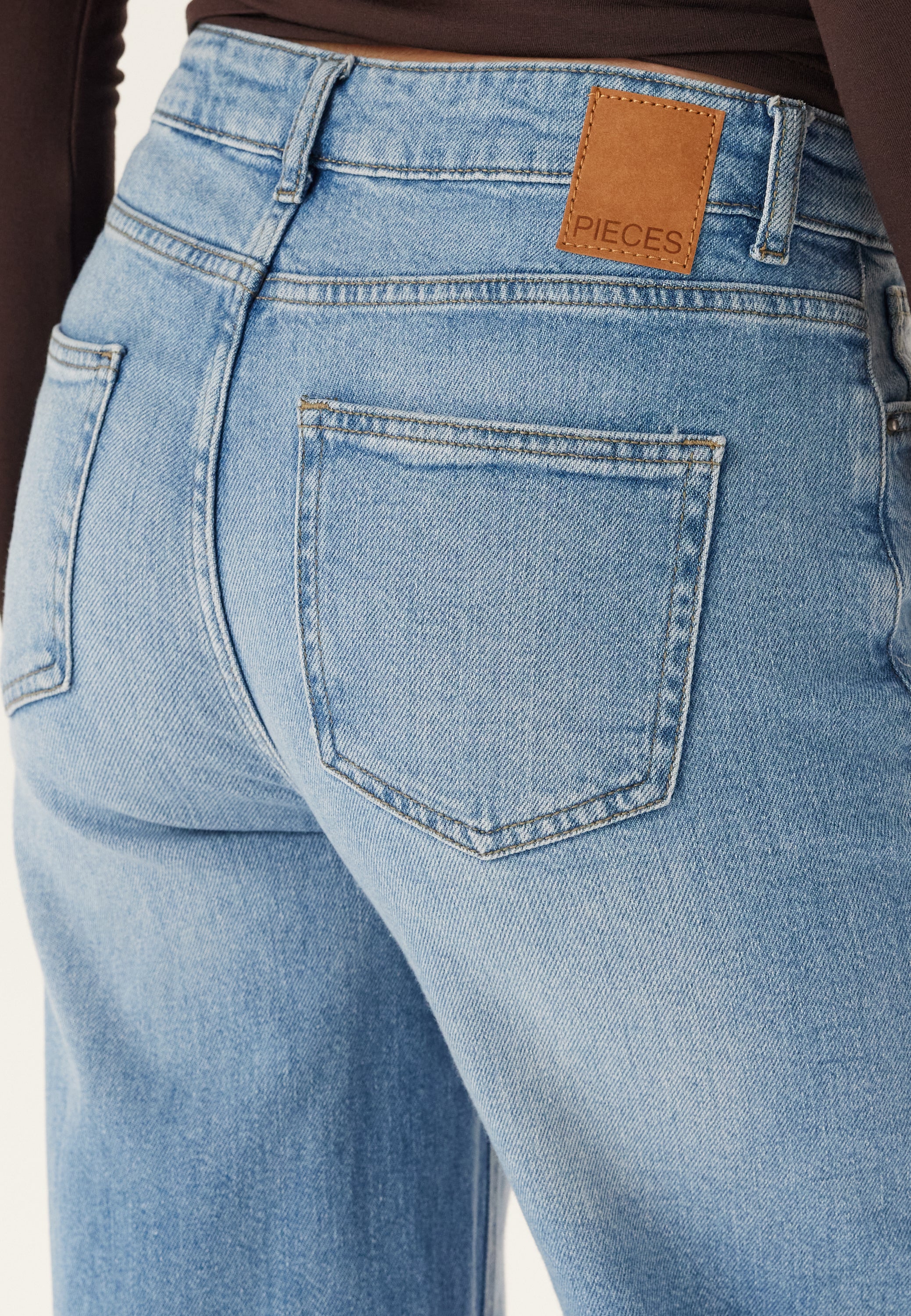 Pcsilke Mw Wide Jeans Noos - Image 3
