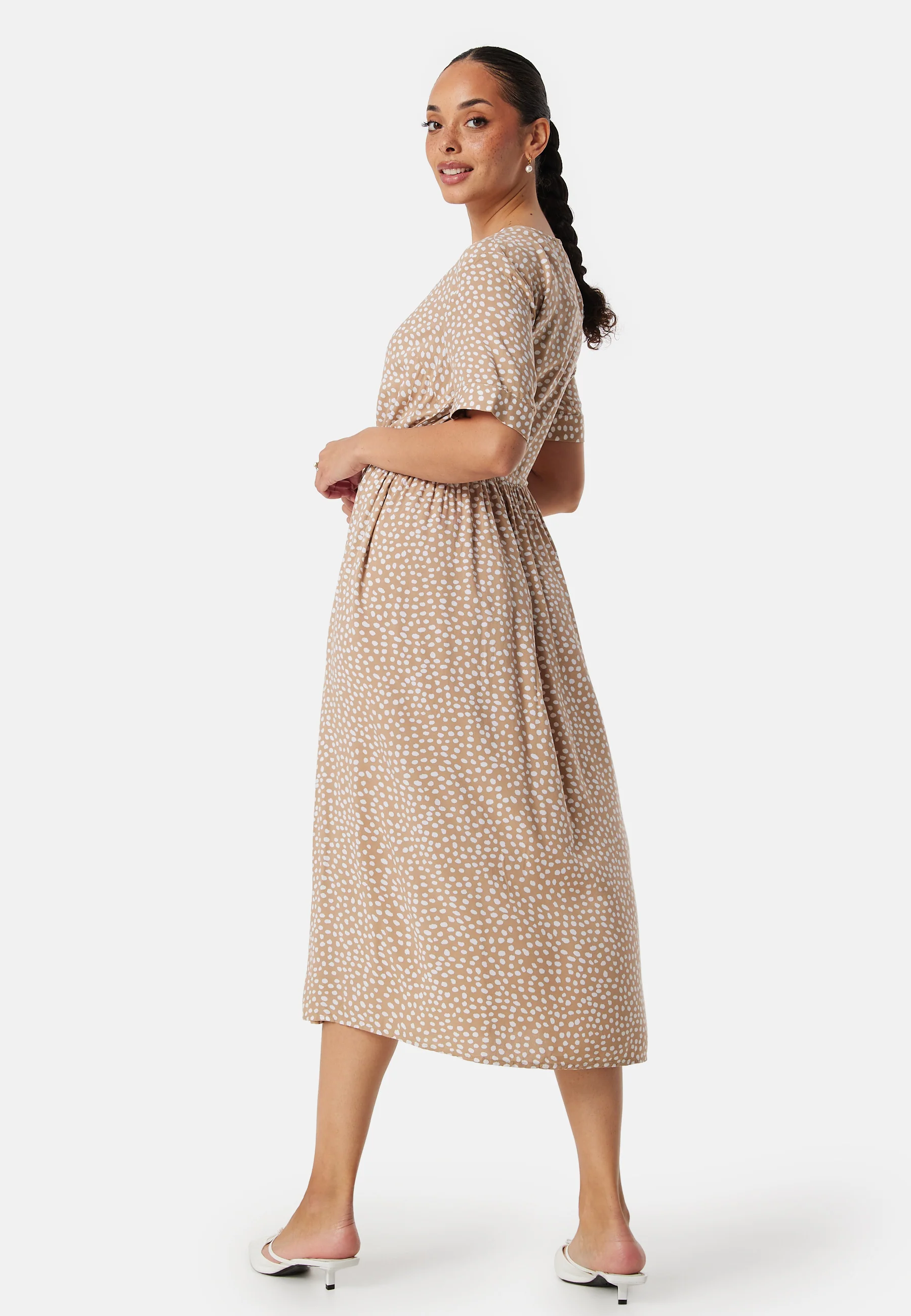 Pctala String Tie Midi Dress - Image 2
