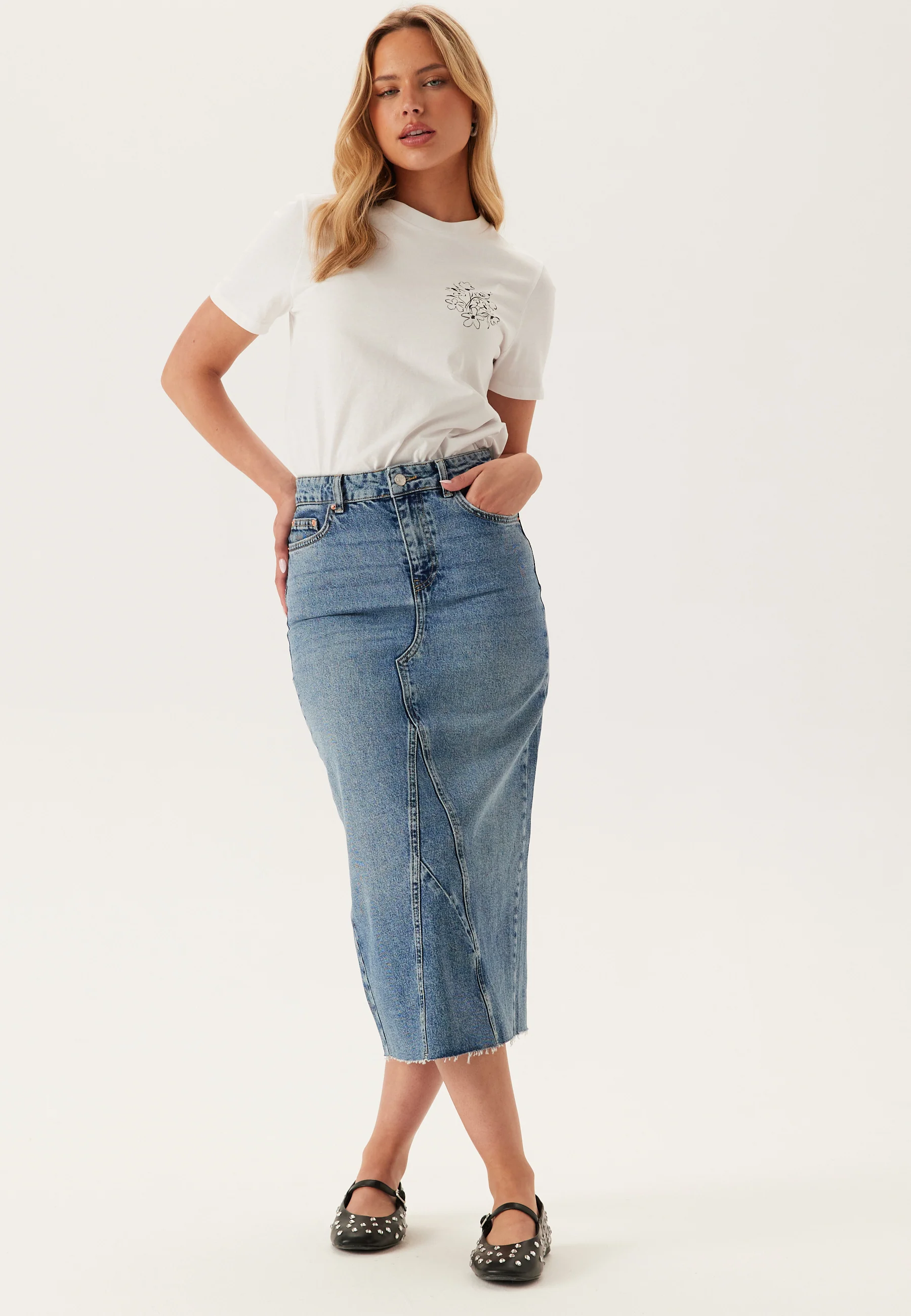 Pctess Ss Printed T-shirt - Image 3