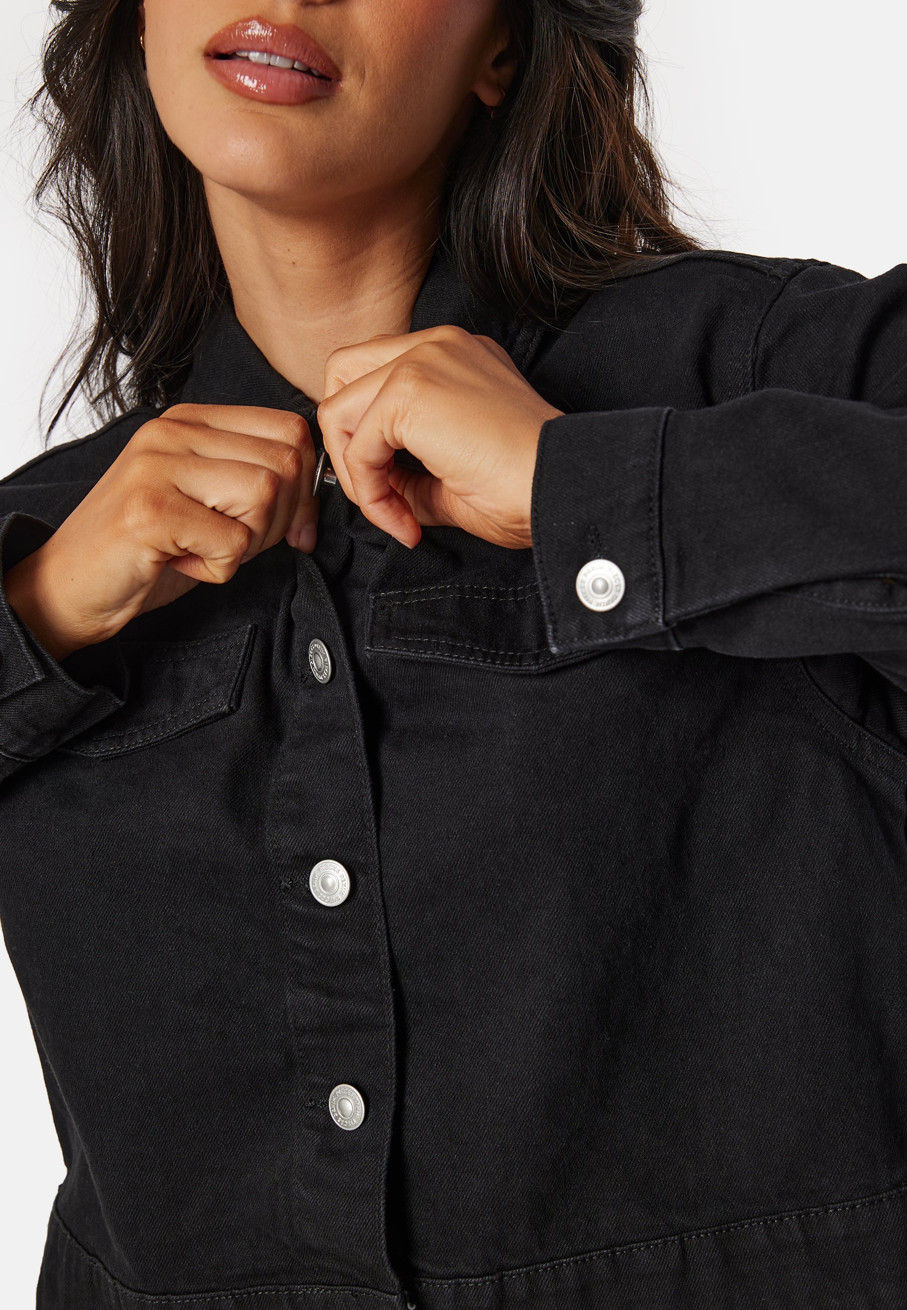 Pctessie LS denim jacket - Image 4