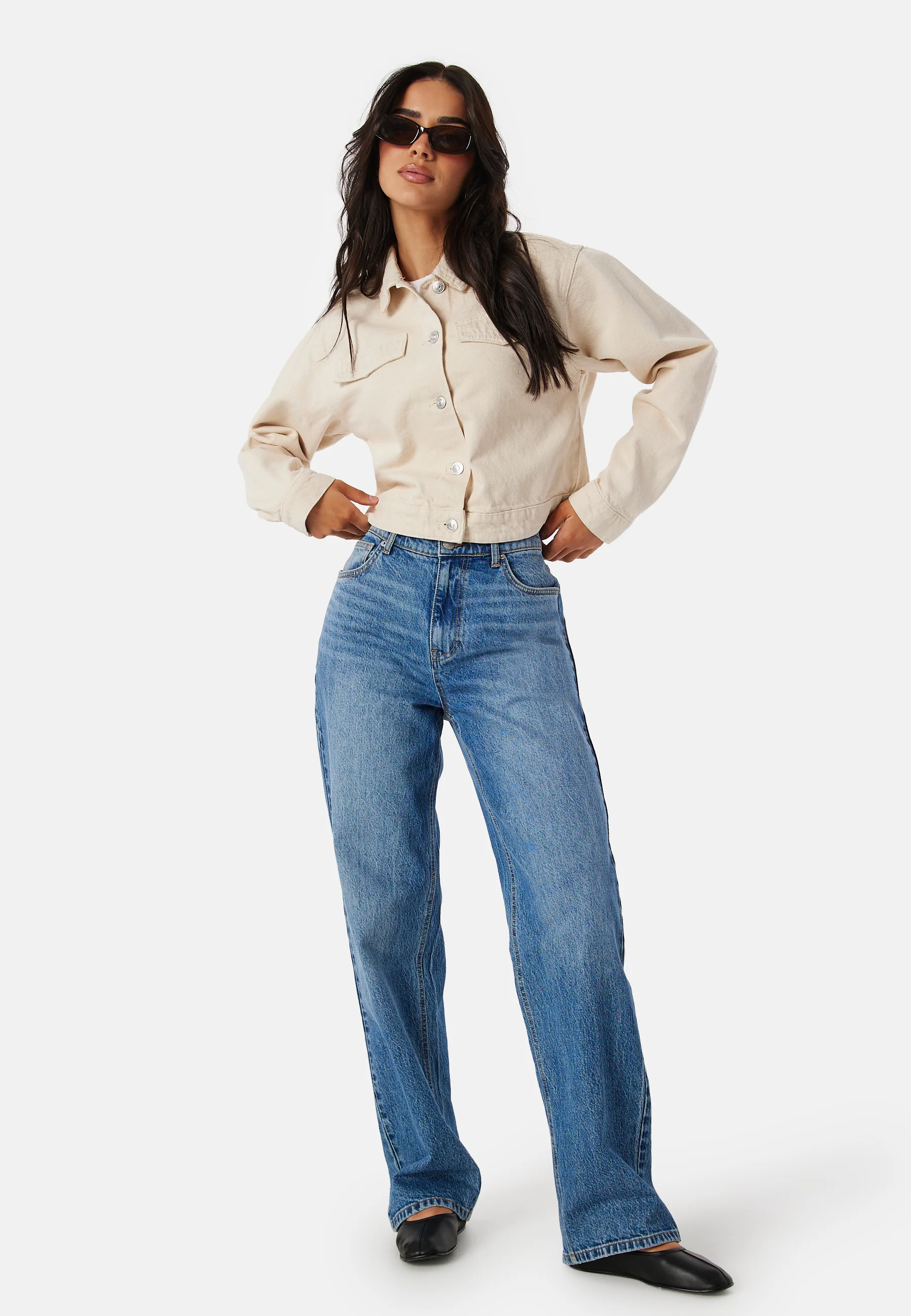 Pctessie LS denim jacket - Image 4