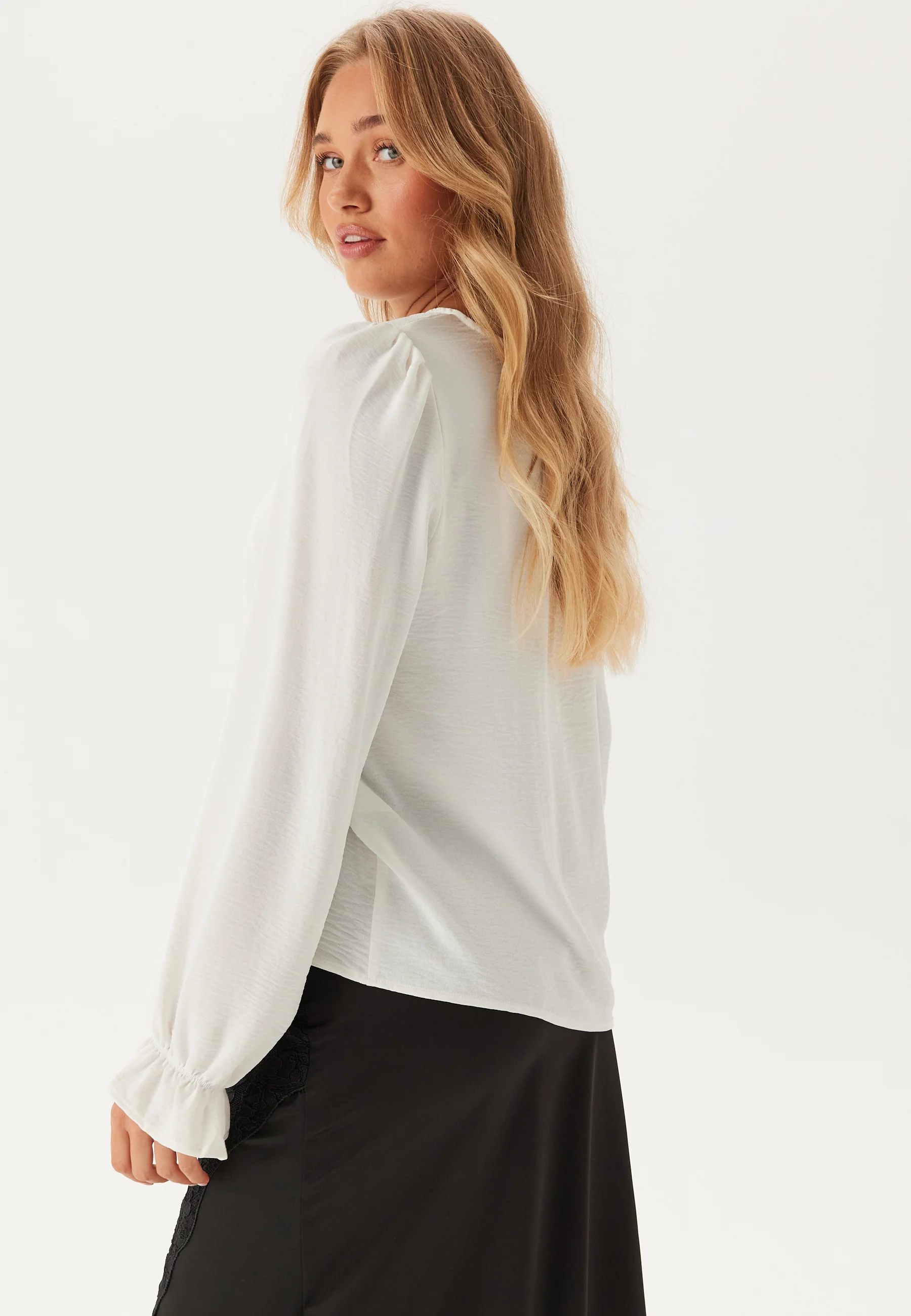 Pctiffany Ls V-neck Top - Image 2