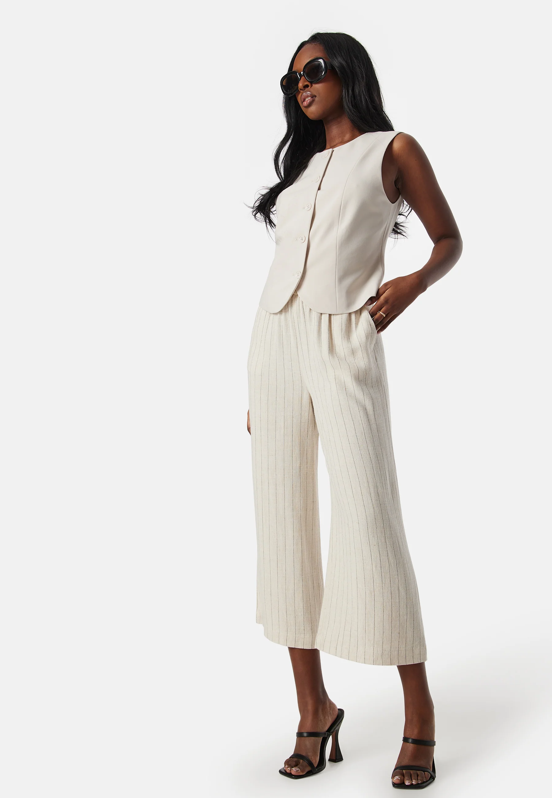 Pcvinsty HW Linen Culotte - Image 3