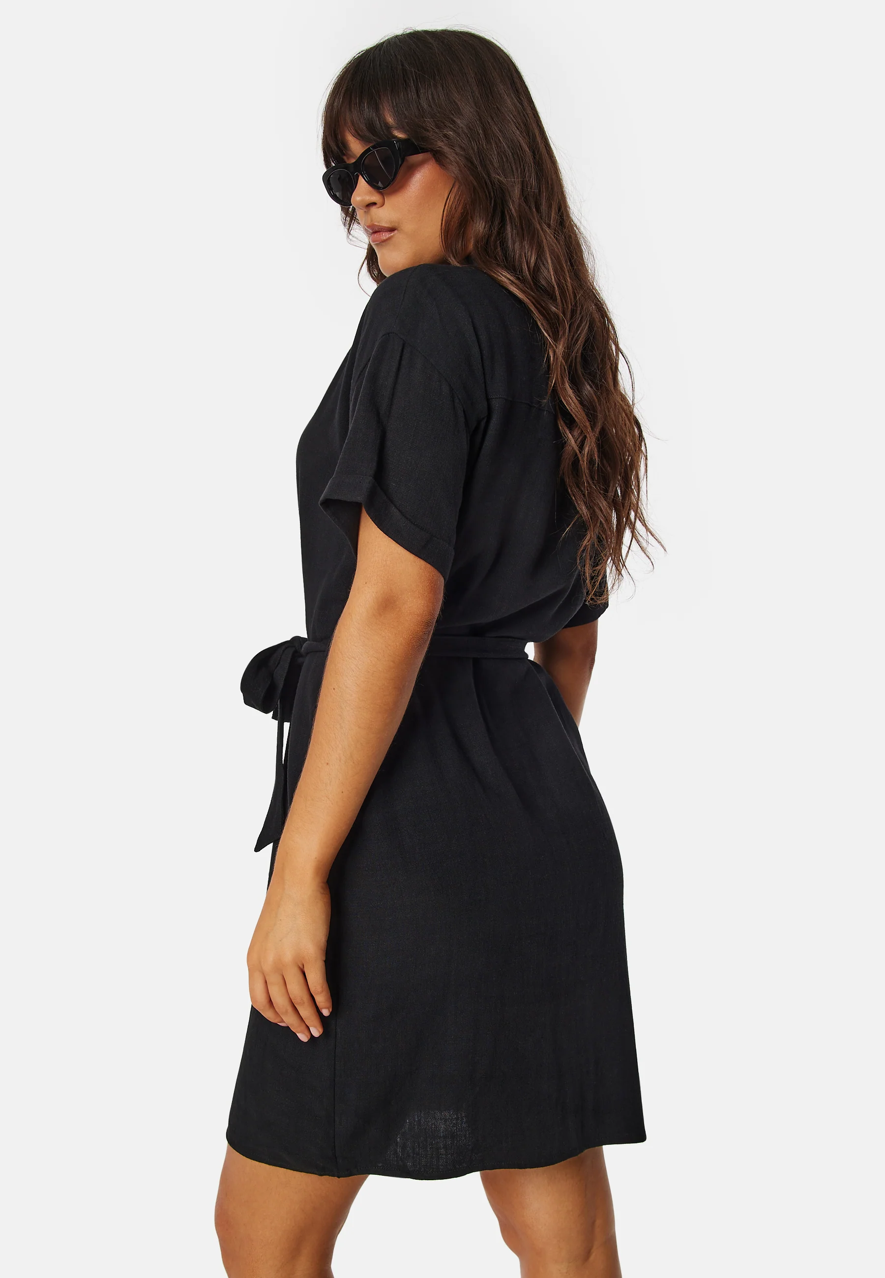 Pcvinsty Linen Shirt Dress - Image 2