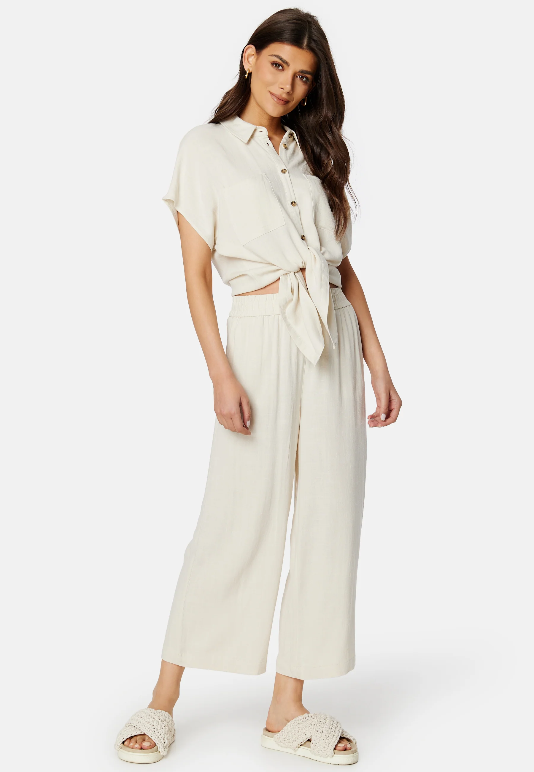 Pcvinsty Linen Tie Shirt - Image 3