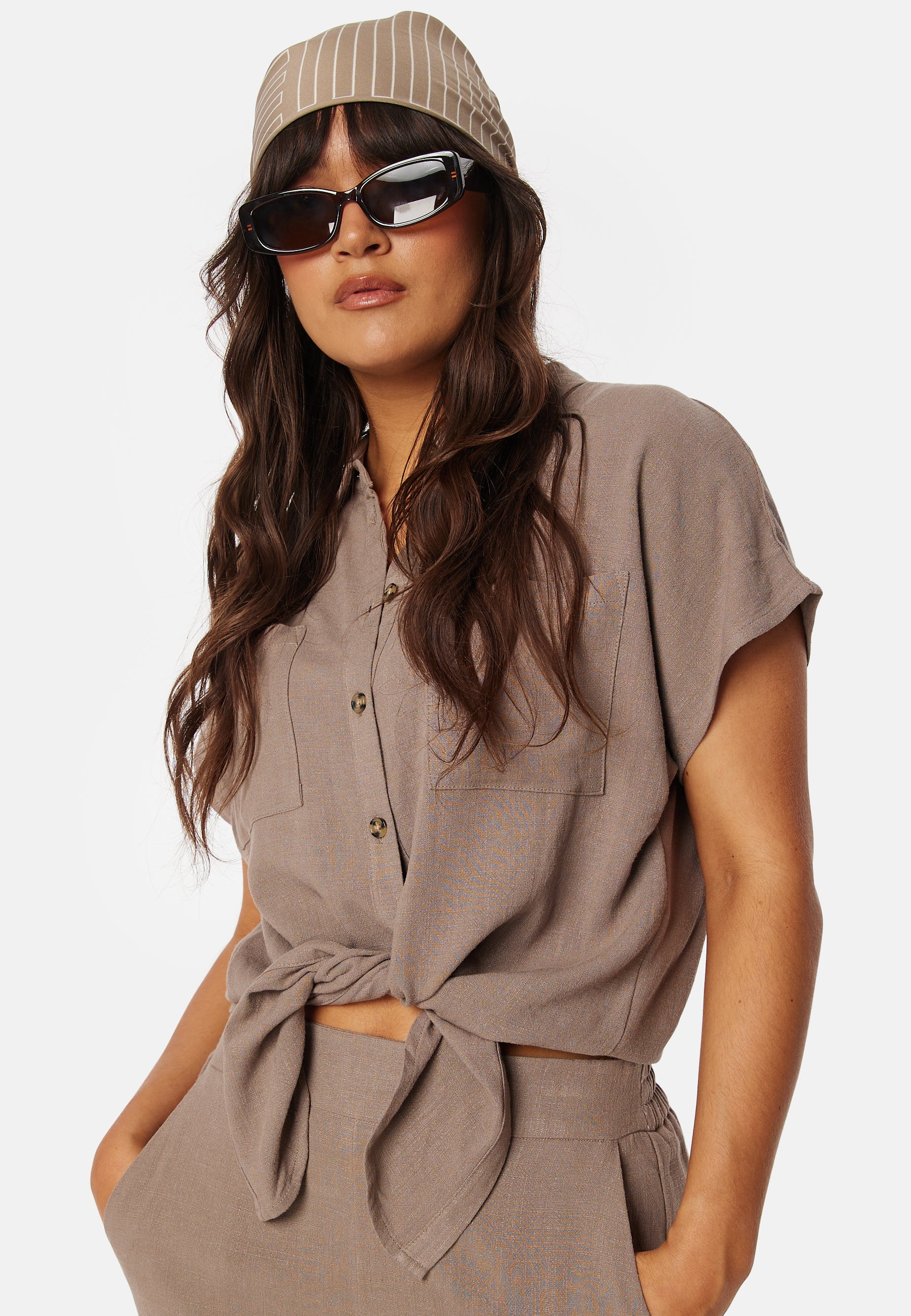 Pcvinsty Linen Tie Shirt - Image 3