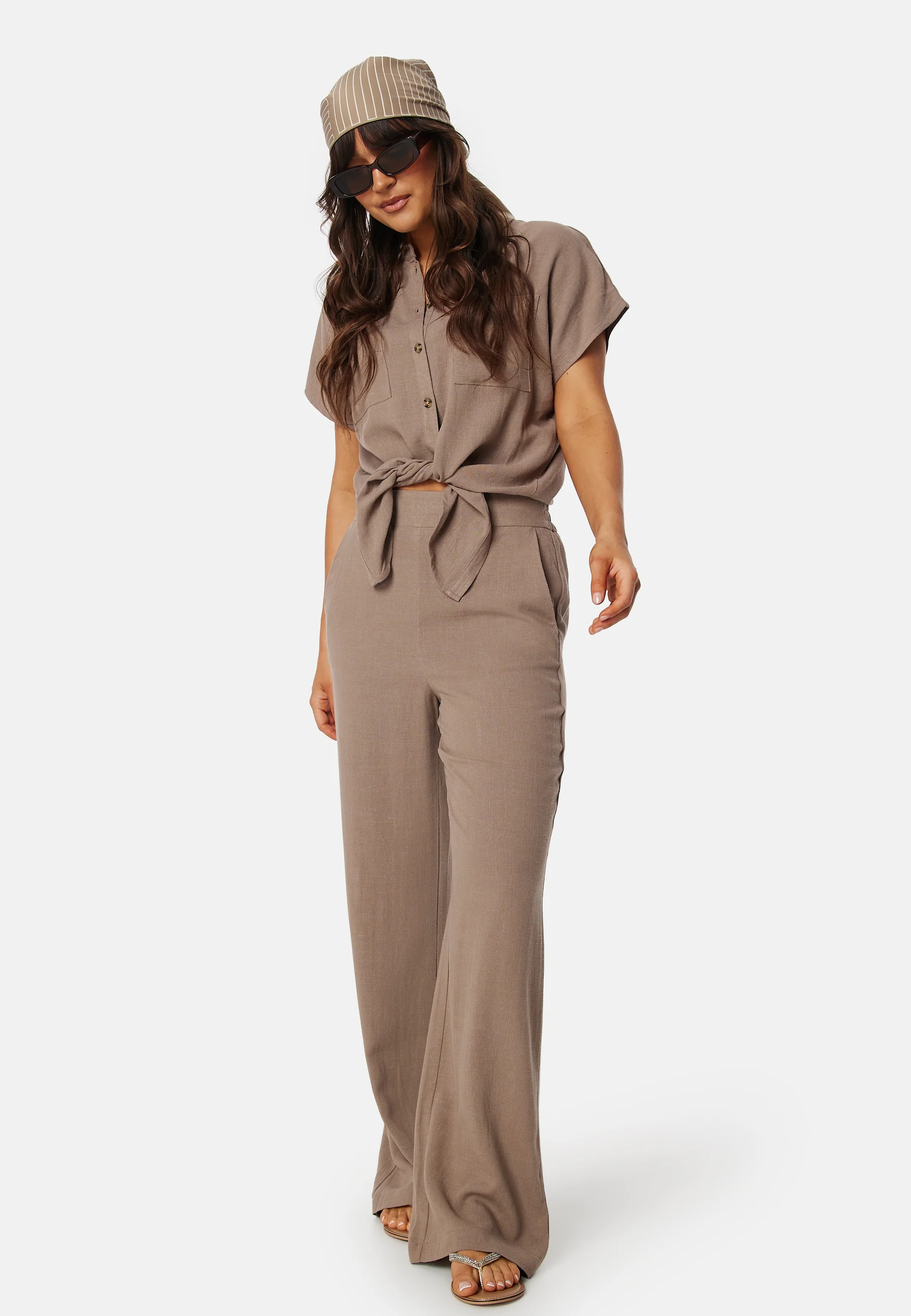 Pcvinsty Linen Tie Shirt - Image 4