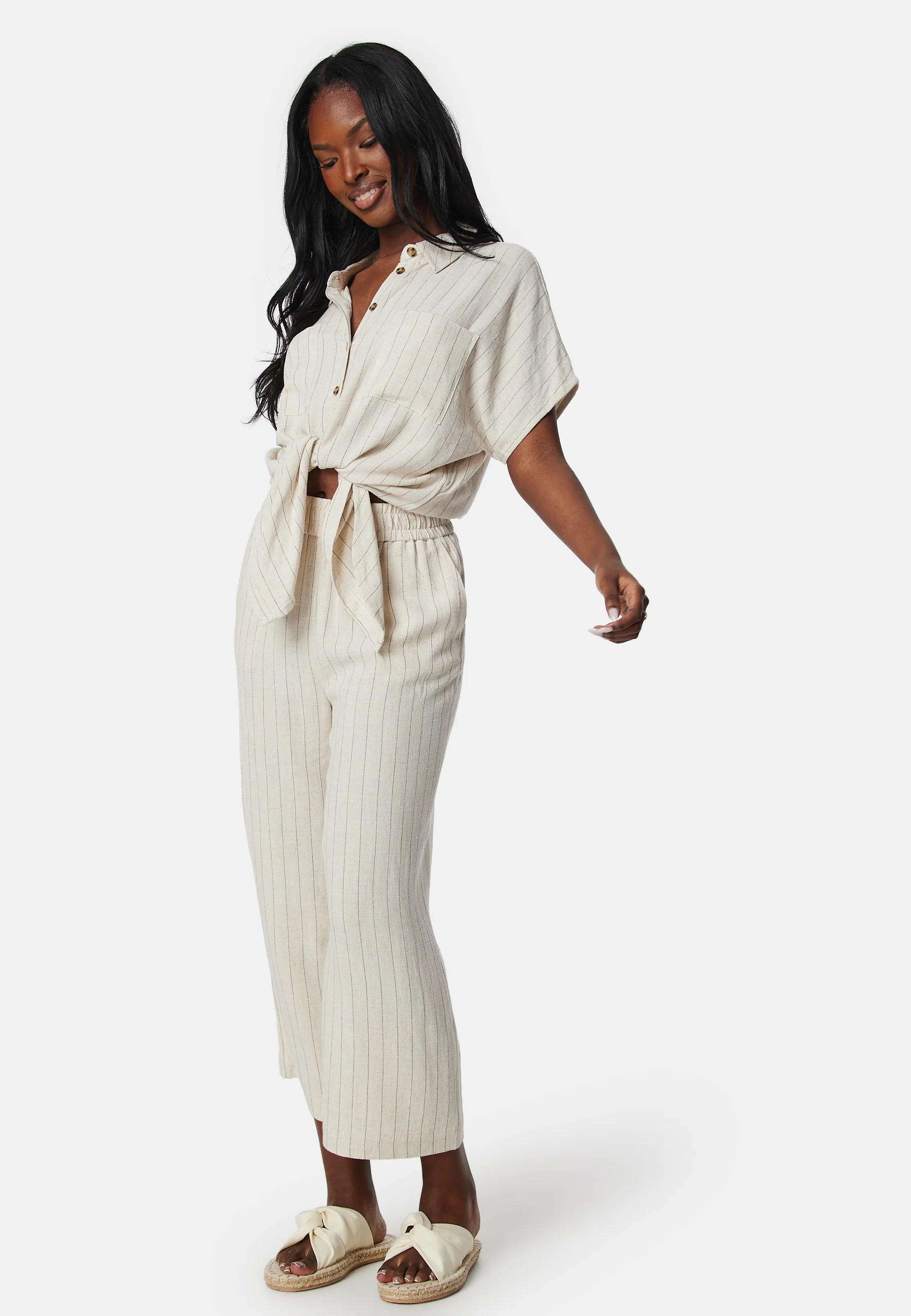 Pcvinsty Linen Tie Shirt - Image 3