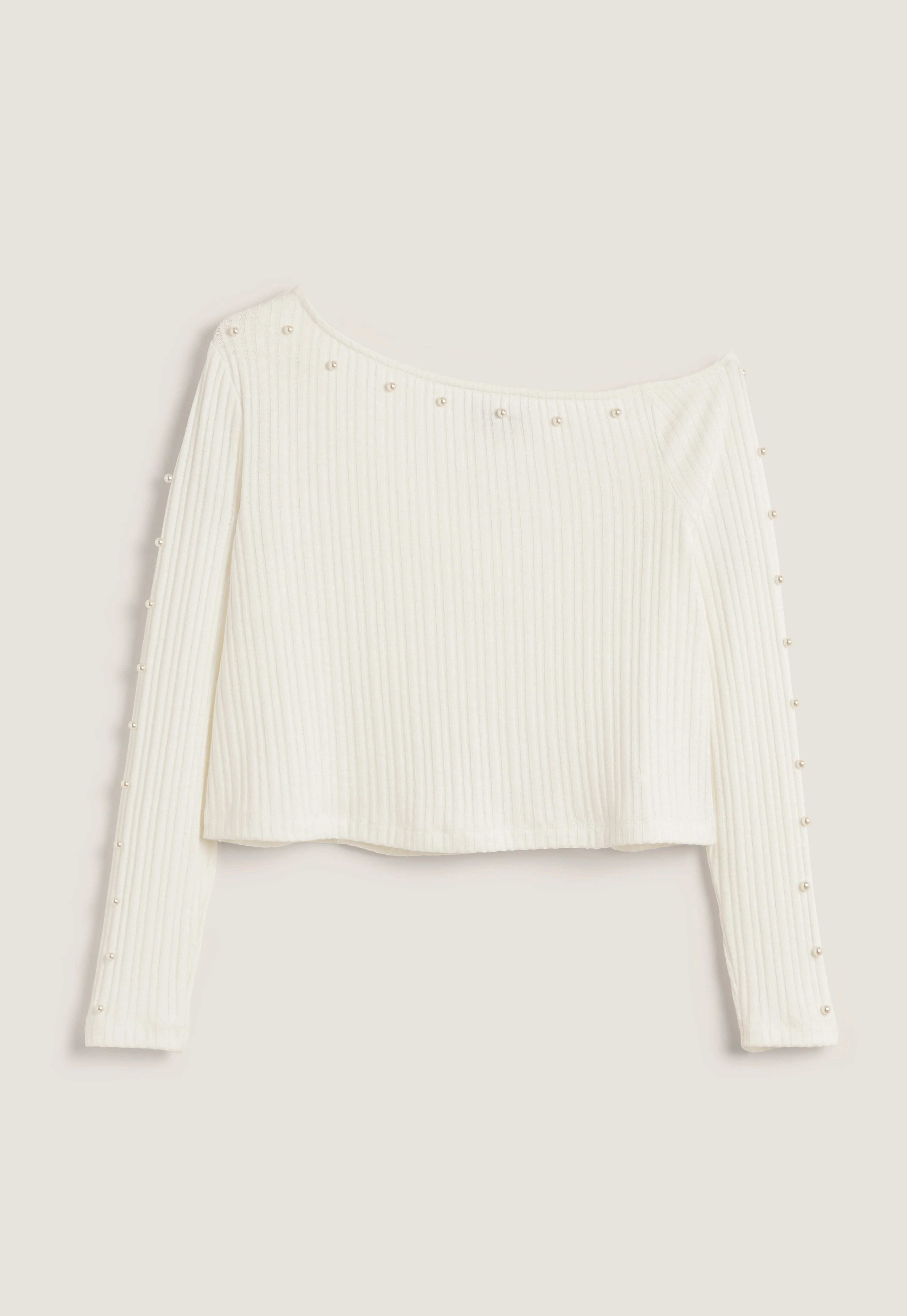 Pearl Boat Neck Top - Image 3