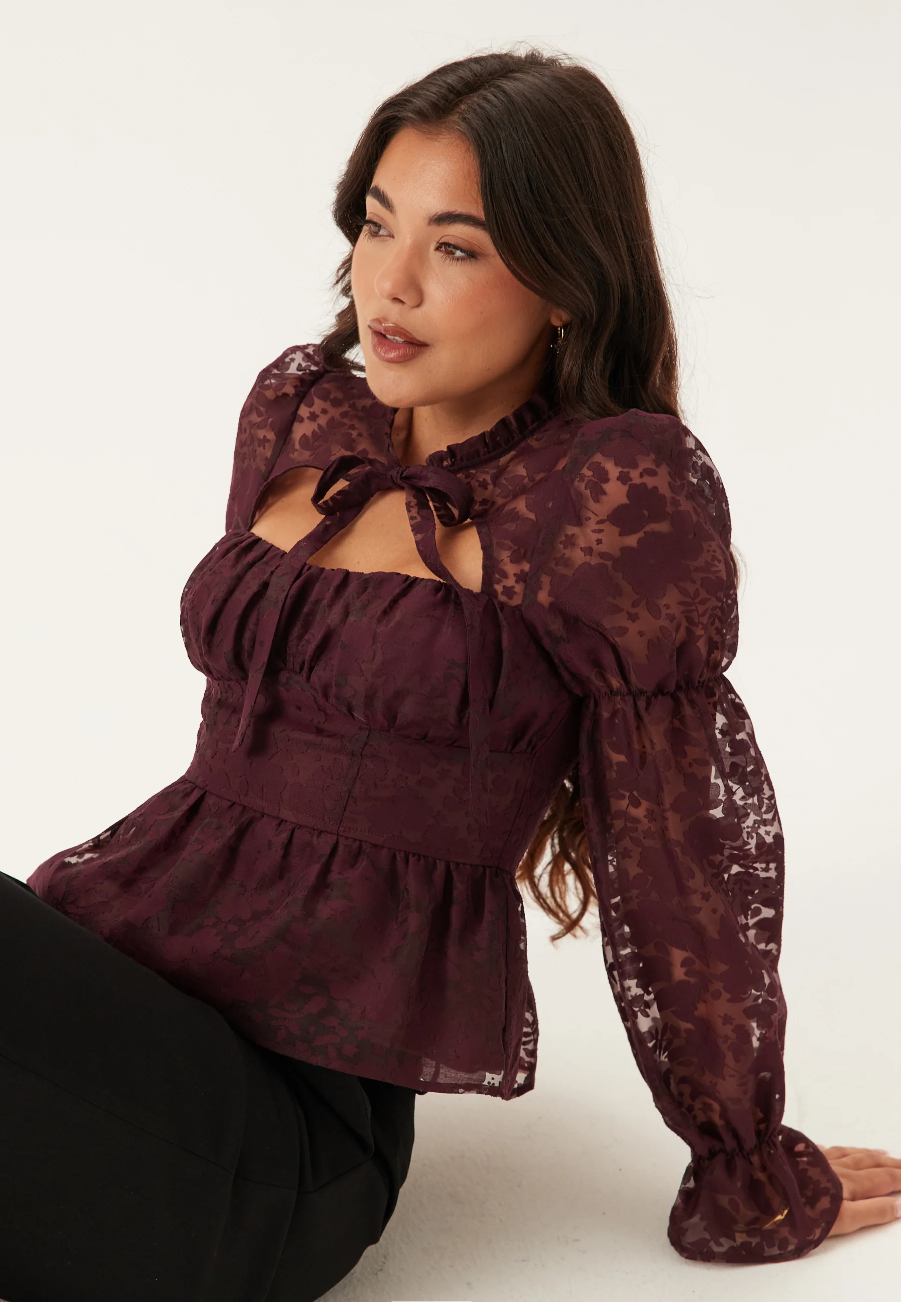 Peplum Blouse - Image 2