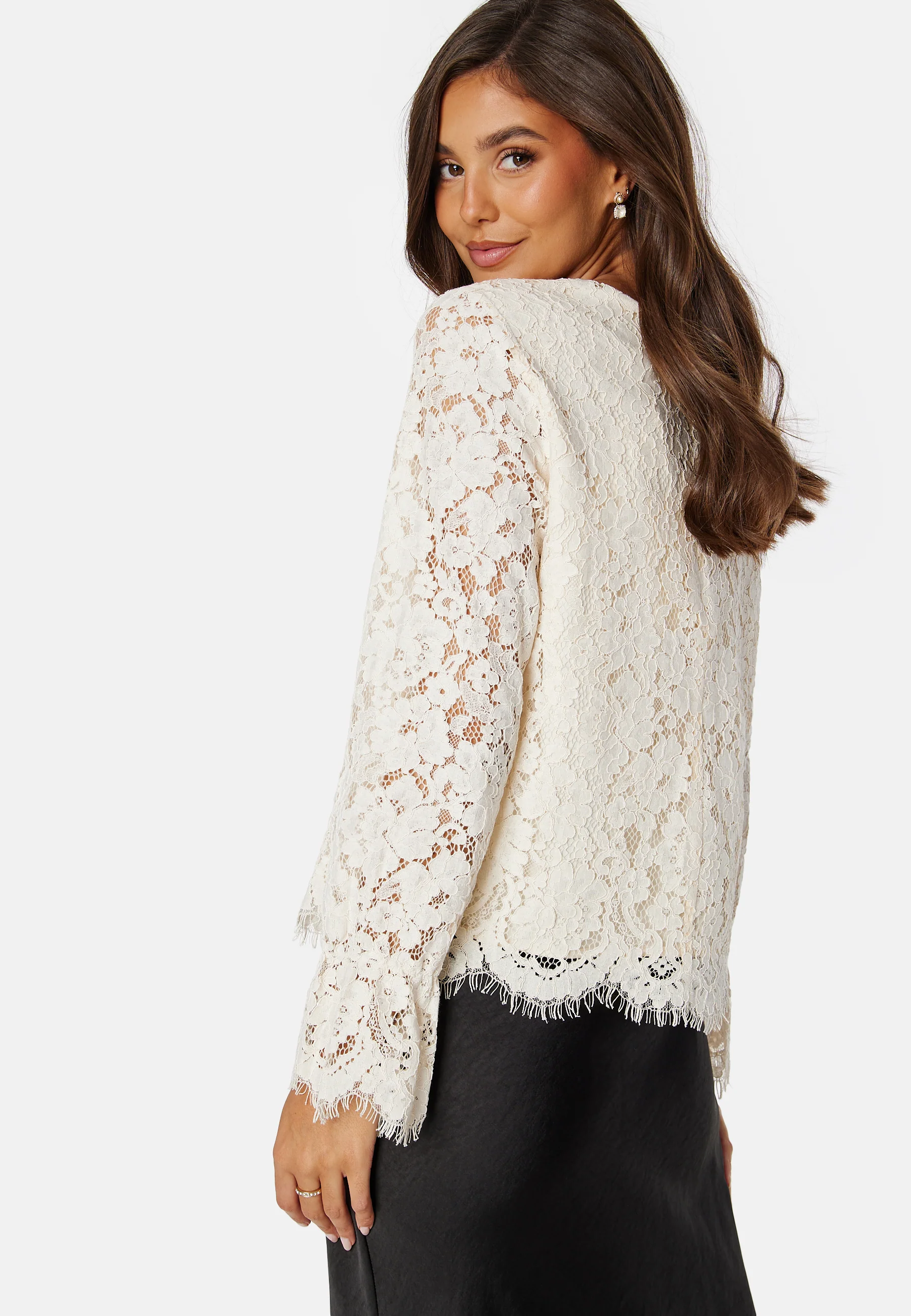 Perla LS Lace Top - Image 2