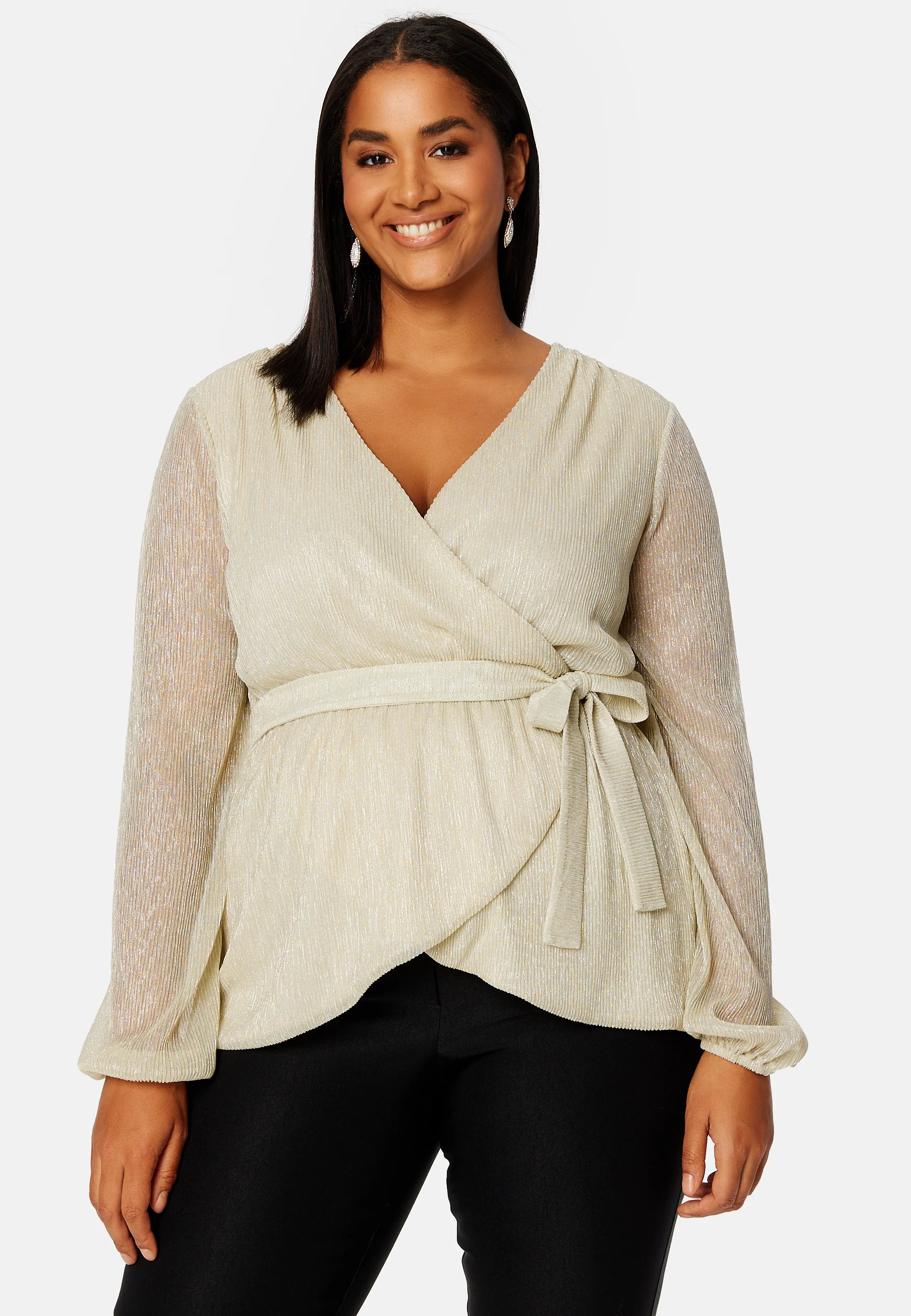 Perley sparkling wrap top - Image 9