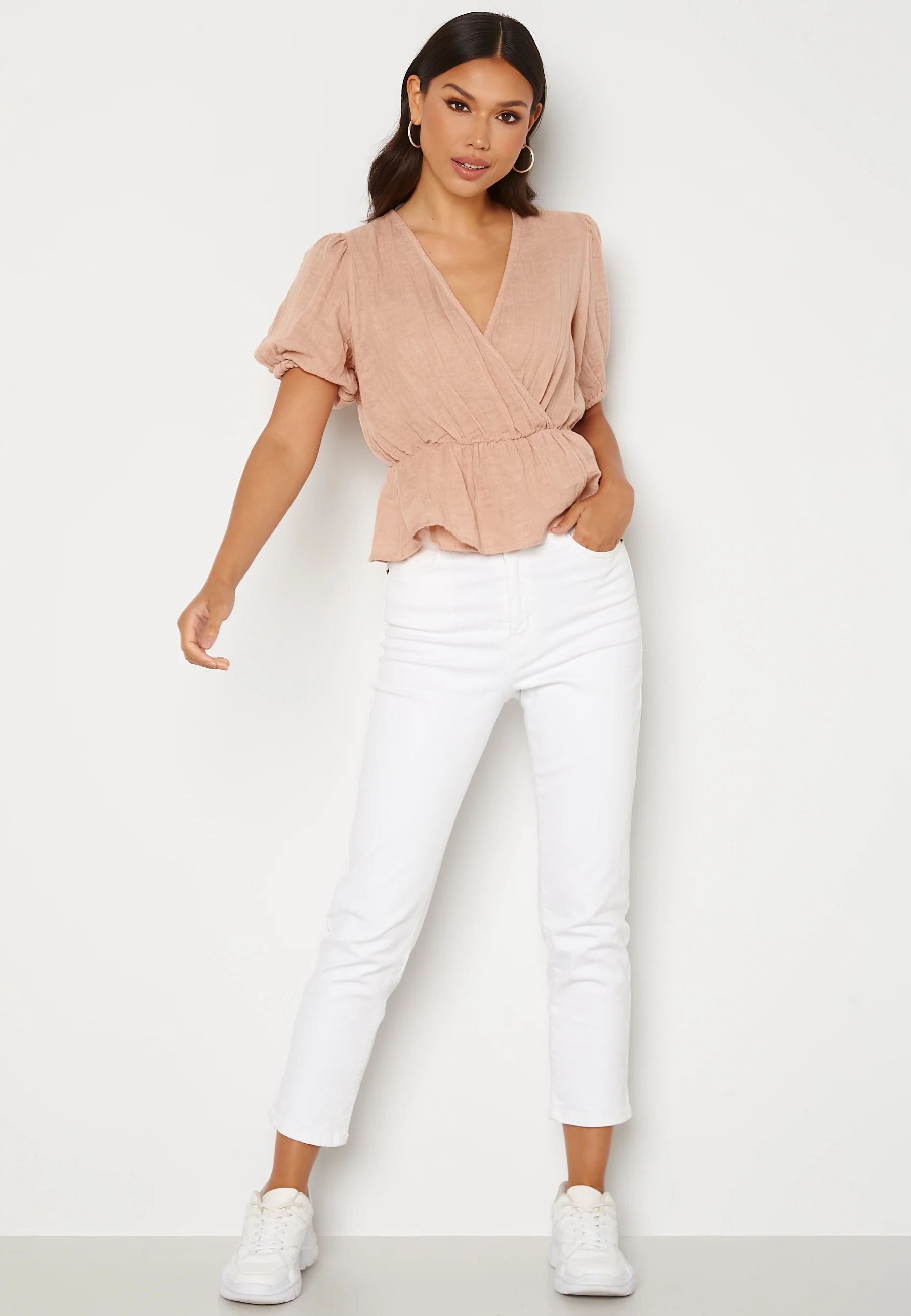 Petrine S/S Wrap Top - Image 2